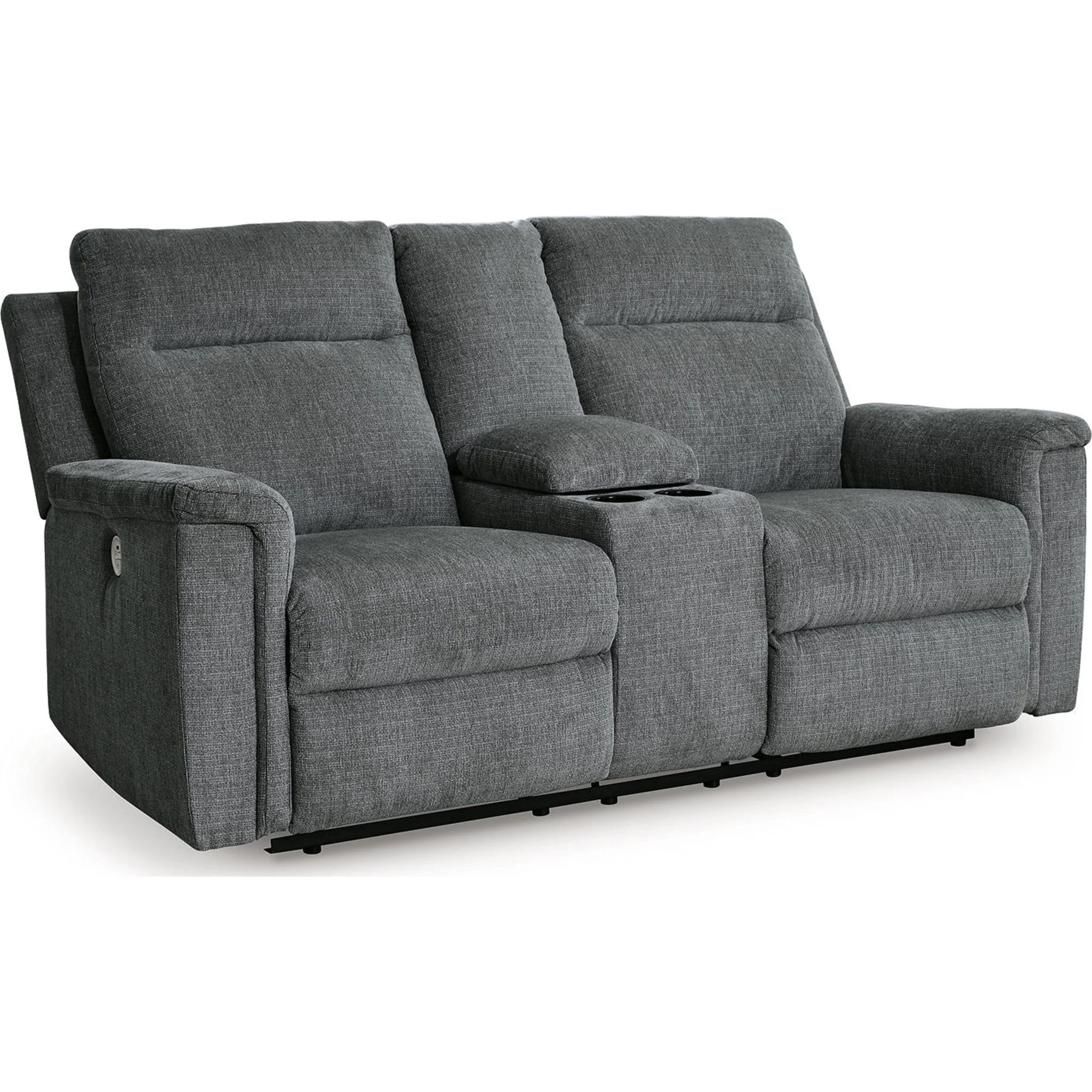 Barnsana Power Reclining Loveseat with Console - Image 29