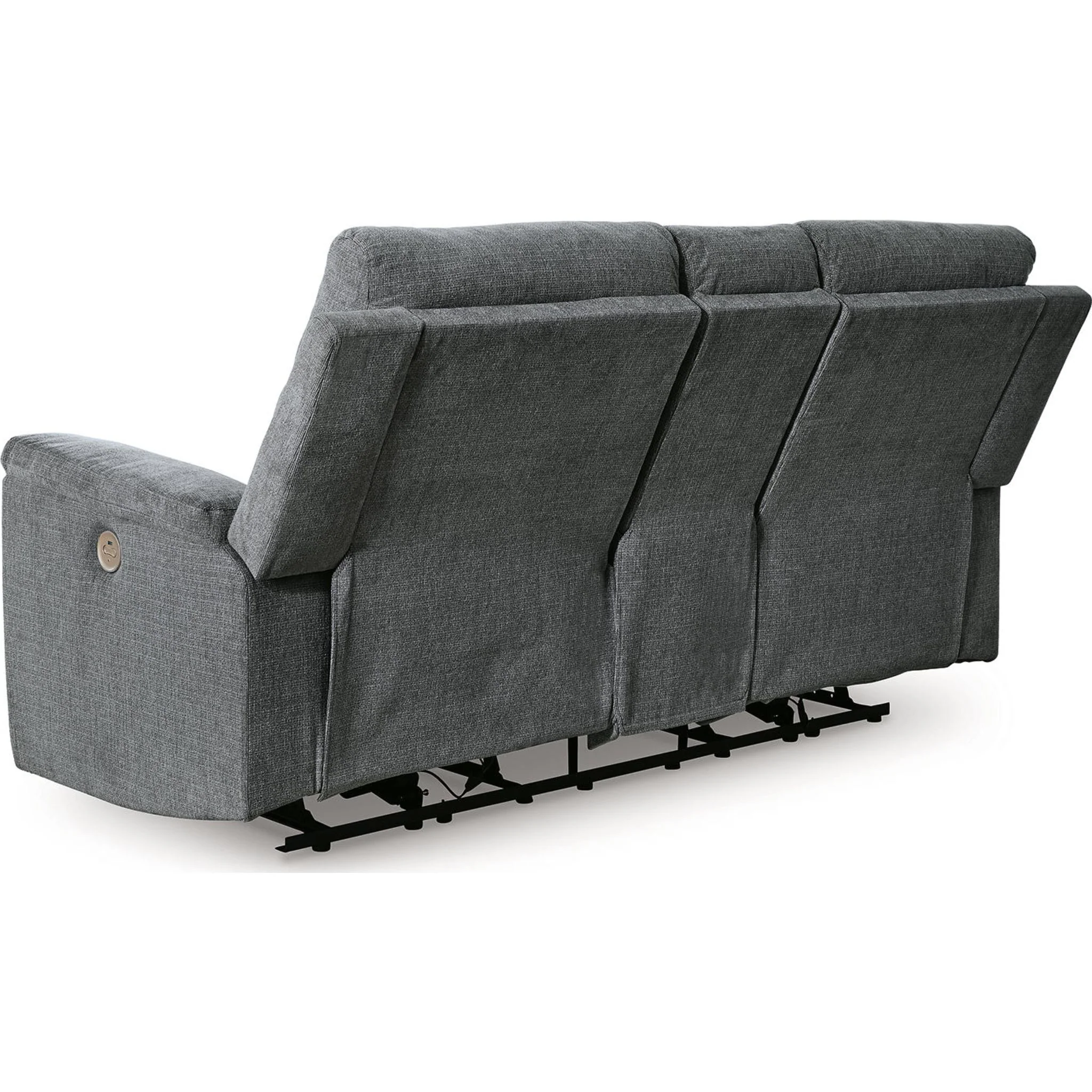 Barnsana Power Reclining Loveseat with Console - Image 31
