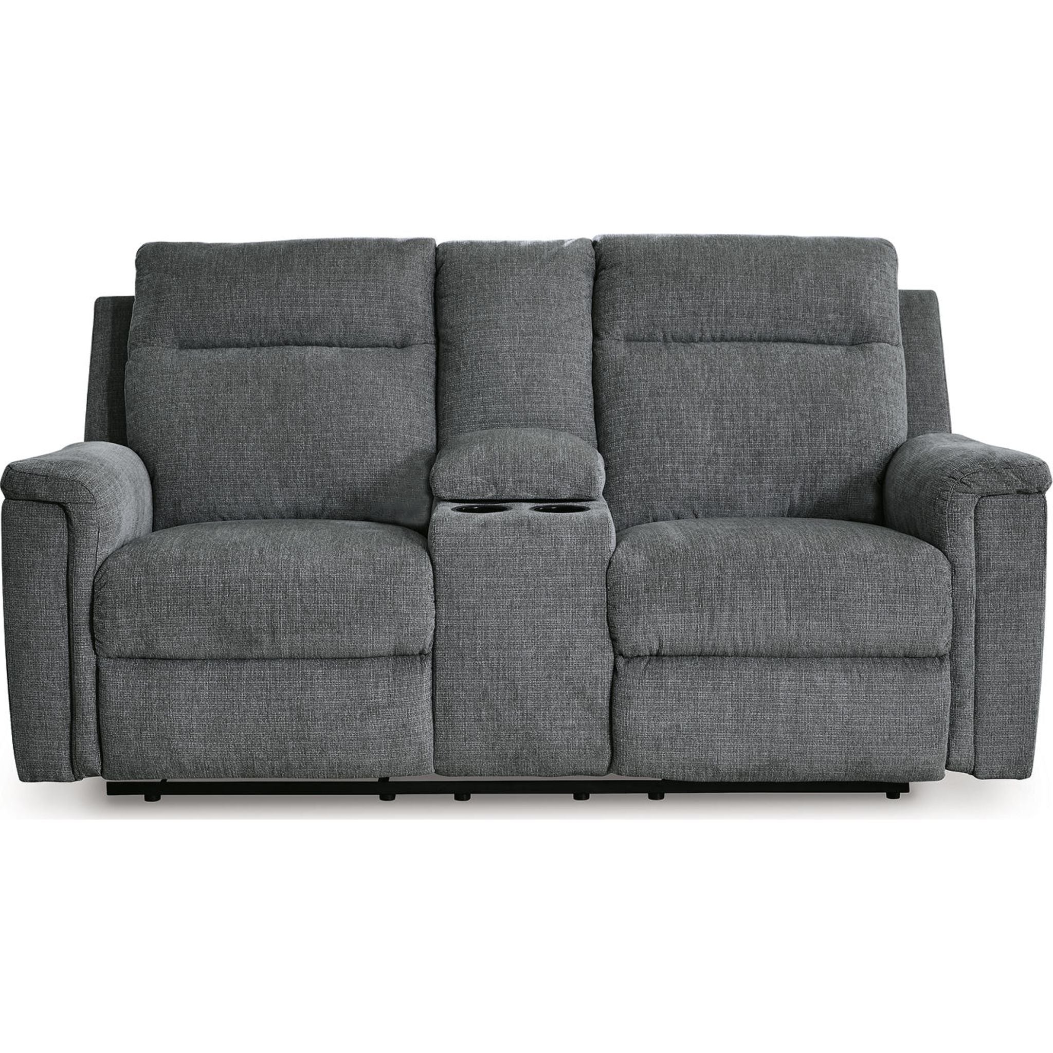 Barnsana Power Reclining Loveseat with Console - Image 32