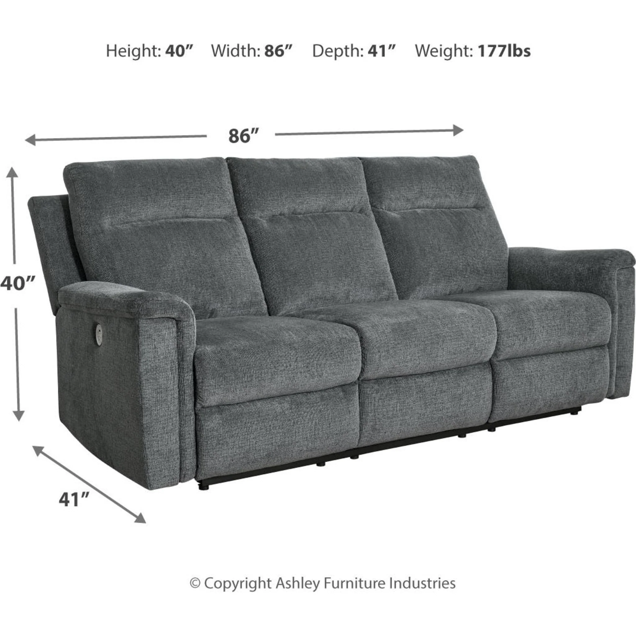 Barnsana Power Reclining Sofa - Image 22