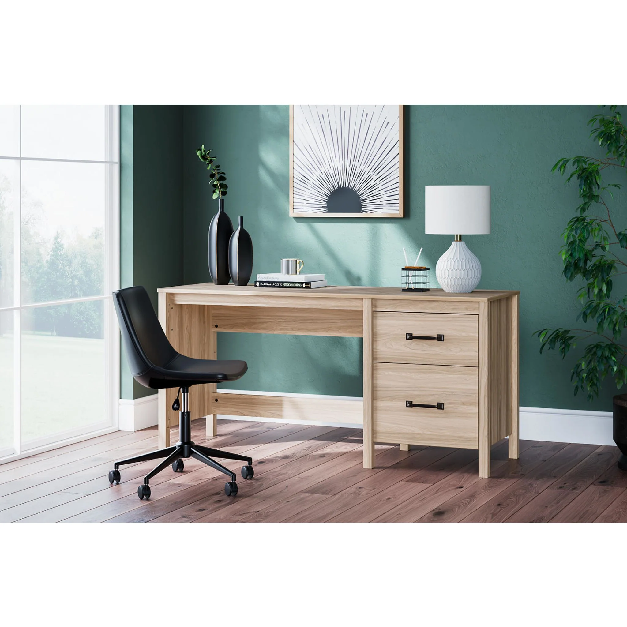 Battelle Desk - Tan - Image 2