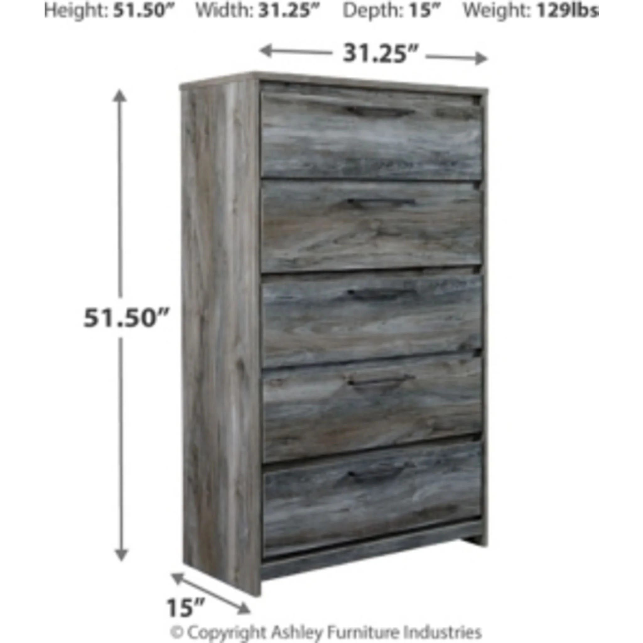 Baystorm 4 Piece Bedroom Package - Image 4