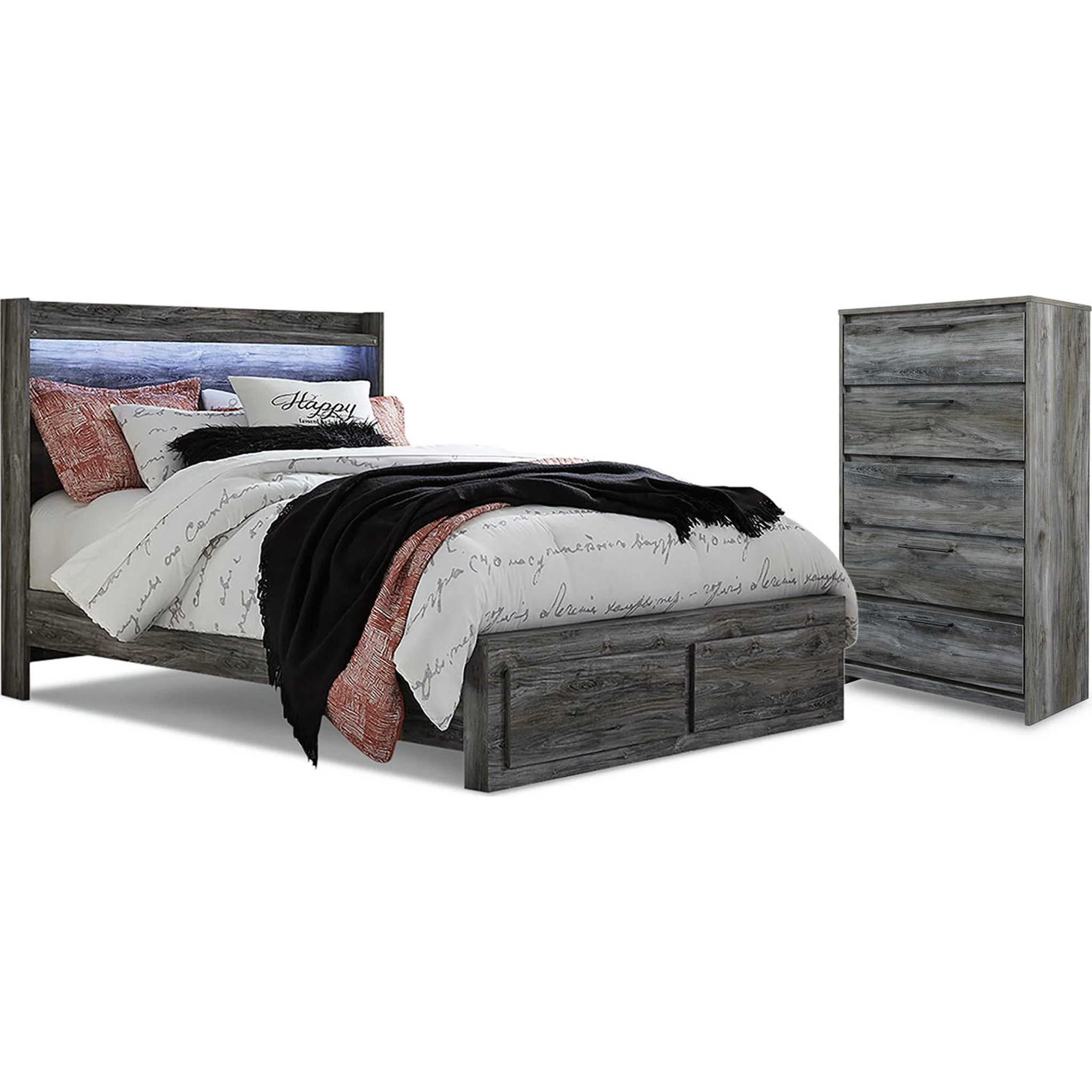 Baystorm 4 Piece Bedroom Package - Image 9
