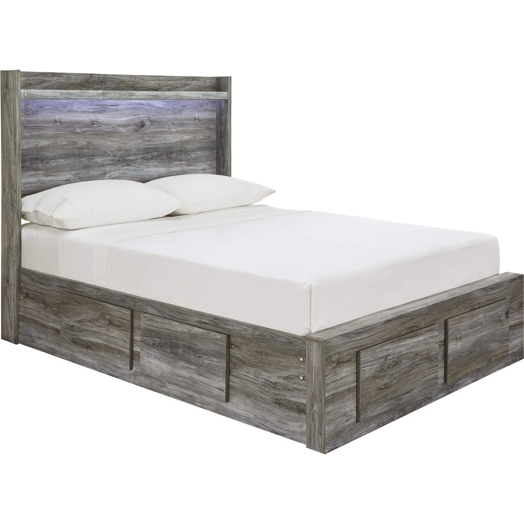 Baystorm 5 Piece Full Storage Bed - Gray - Image 26