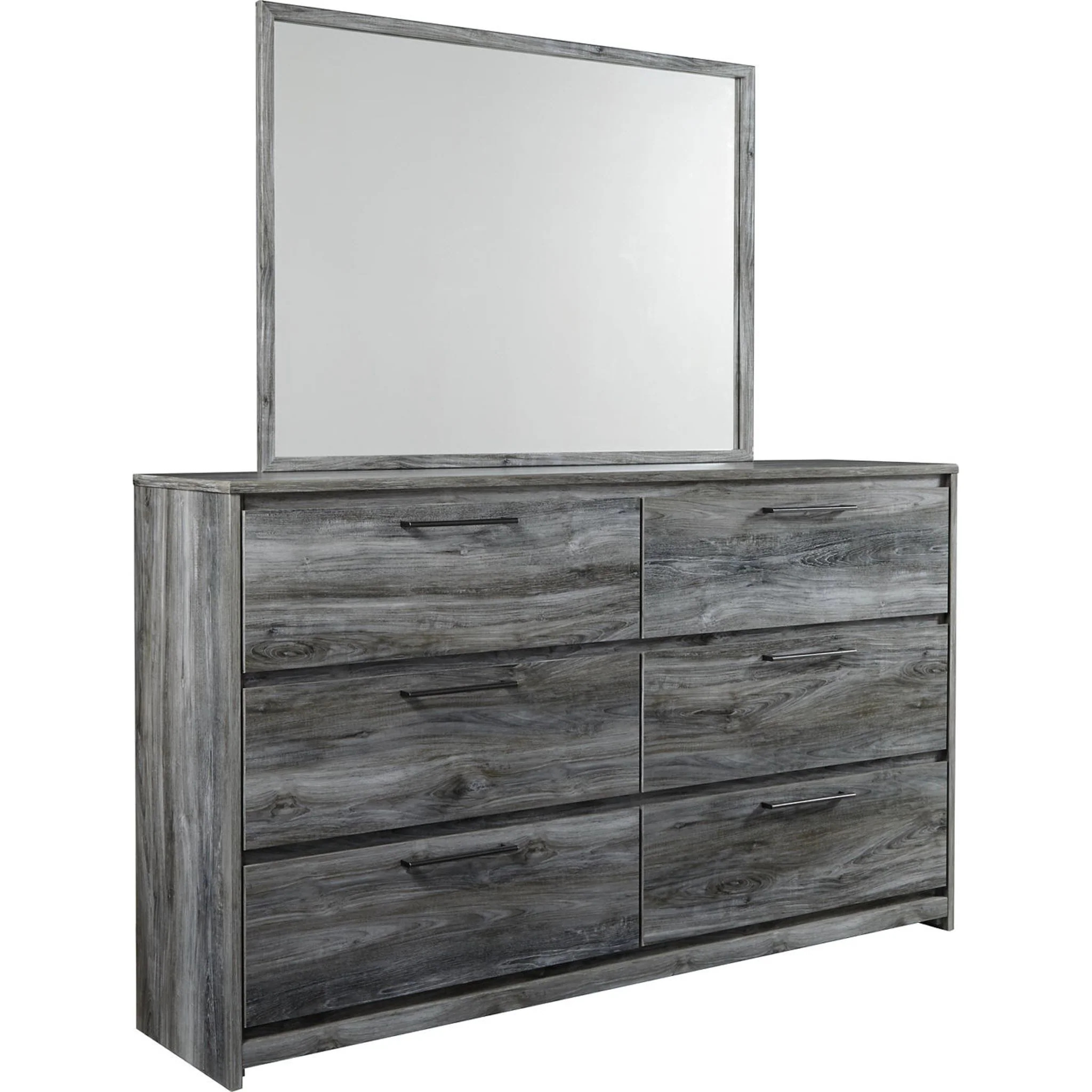 Baystorm 6 Piece Panel Bedroom - Gray - Image 11