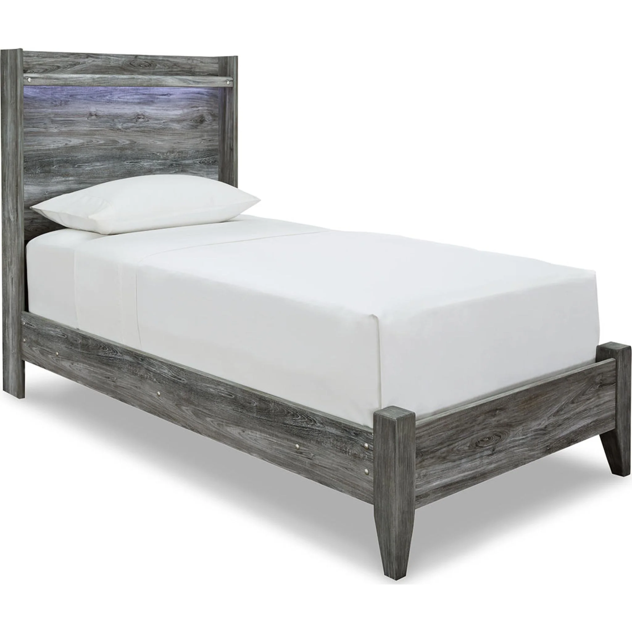 Baystorm 6 Piece Panel Bedroom - Gray - Image 4