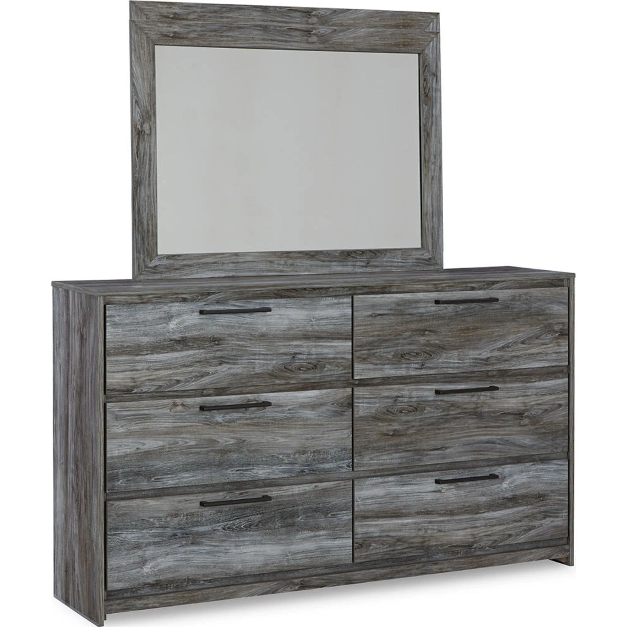 Baystorm Dresser and Mirror - Gray - Image 21