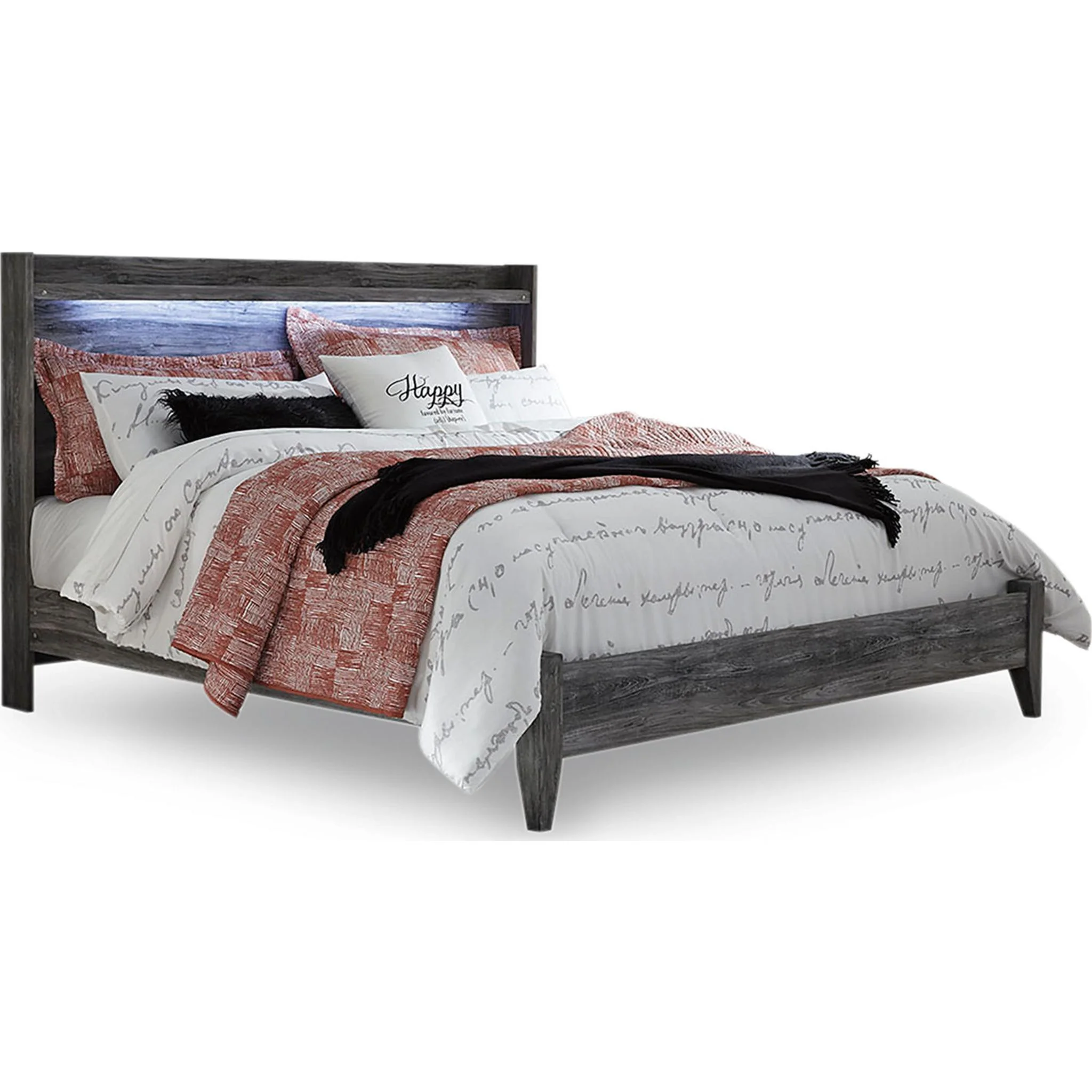 Baystorm King Panel Bed - Grey - Image 7