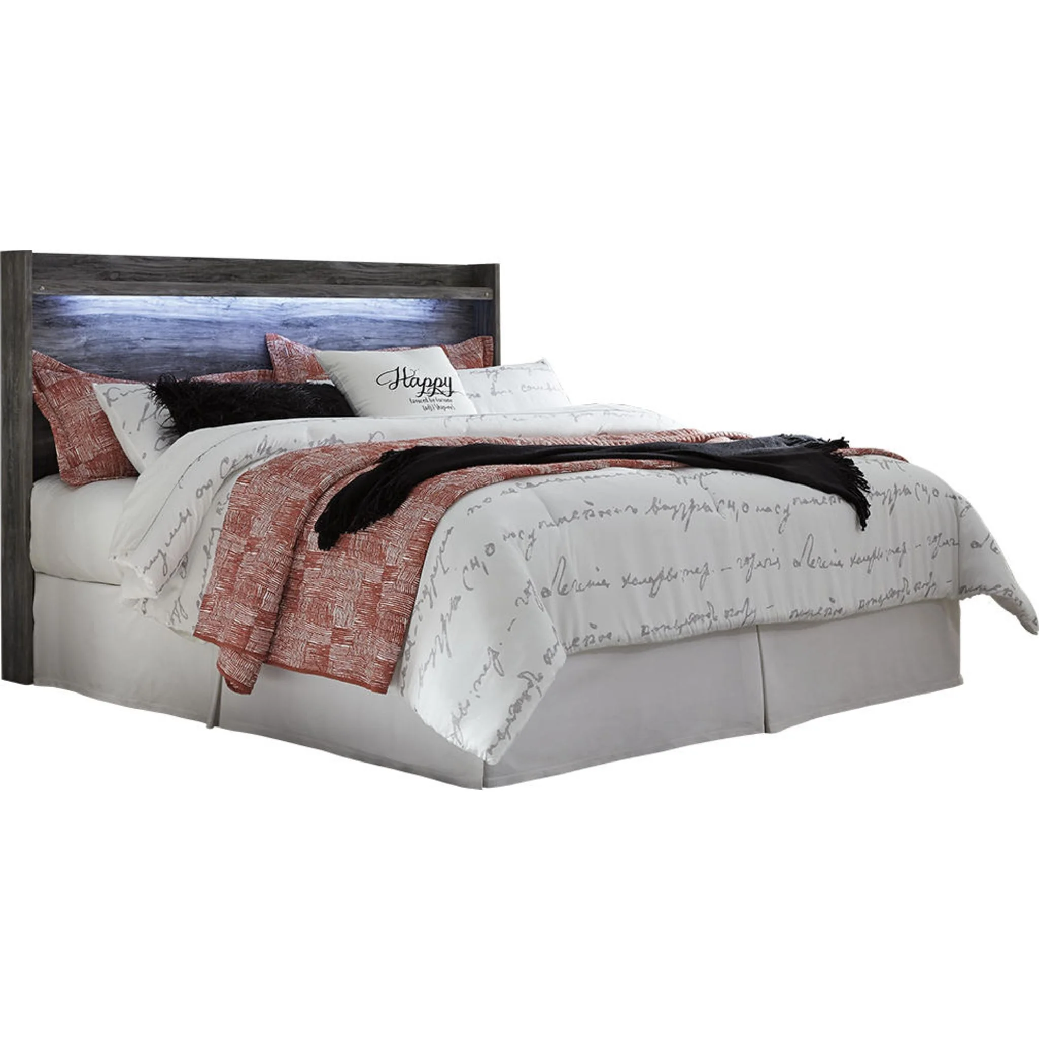 Baystorm King Panel Headboard - Grey - Image 9