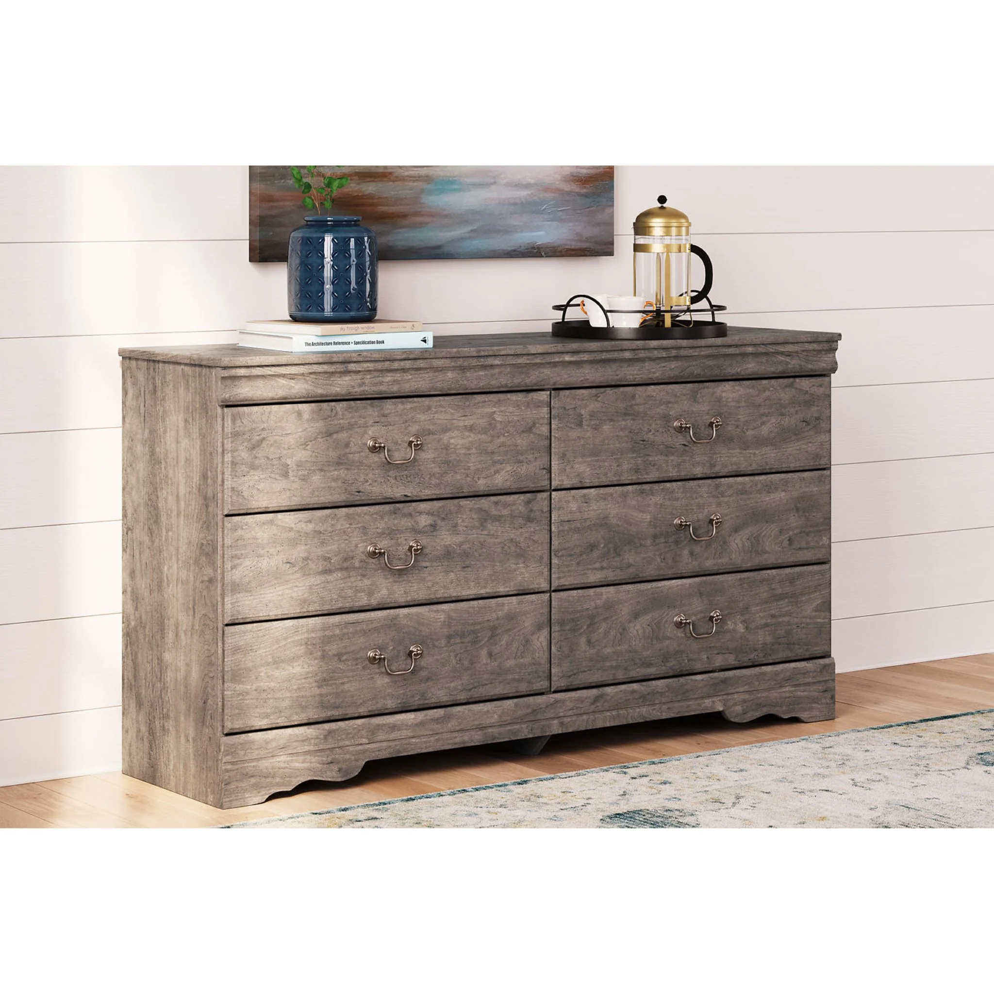 Bayzor 4 Piece Bedroom Package - Gray - Image 12