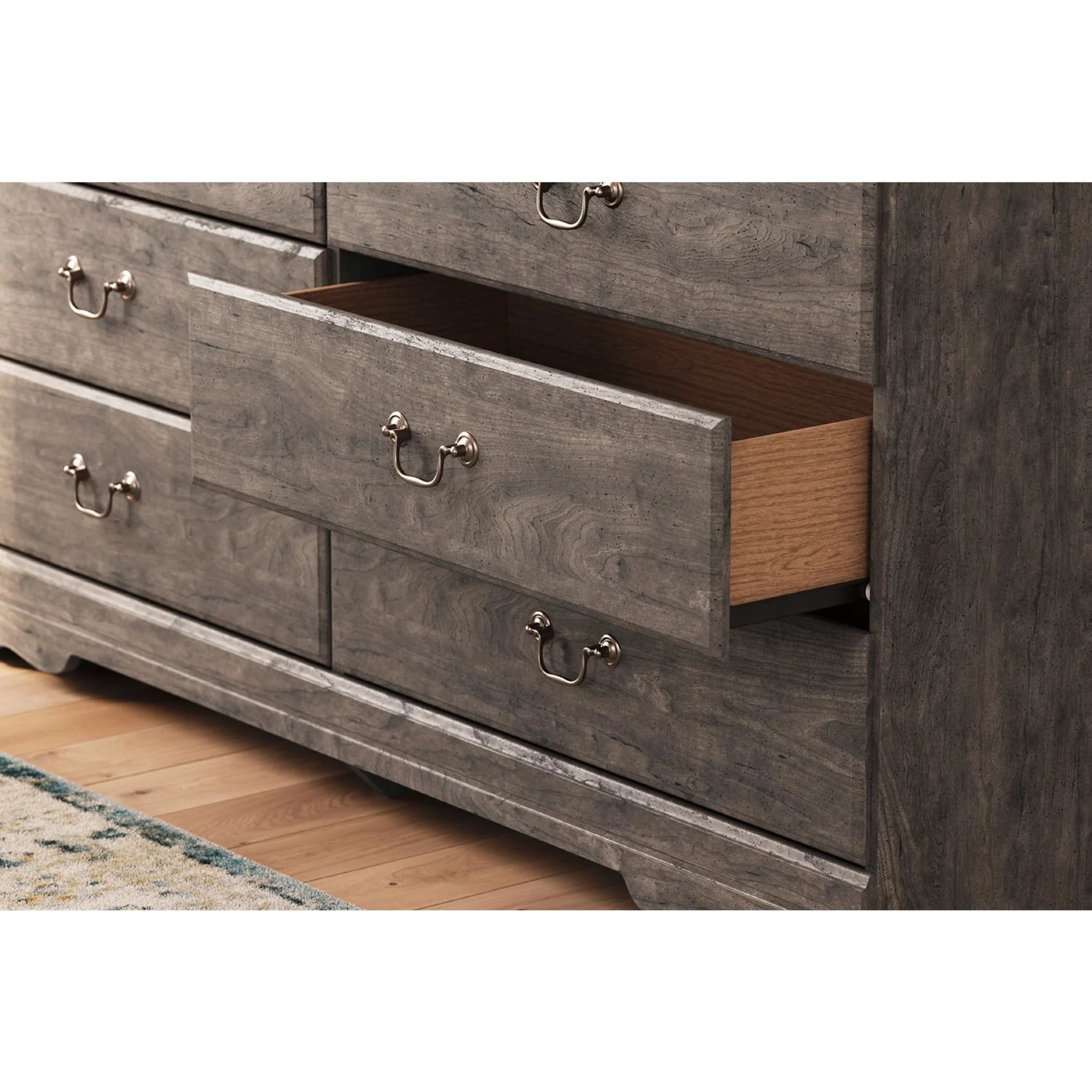 Bayzor 4 Piece Bedroom Package - Gray - Image 7