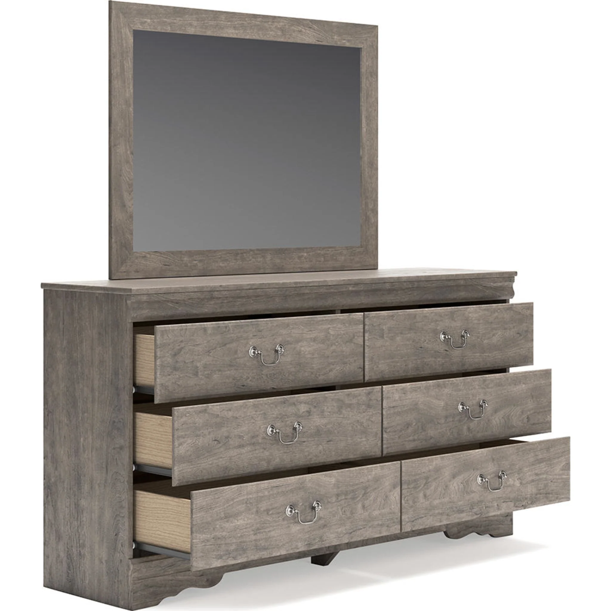 Bayzor 7 Piece Bedroom Package - Gray - Image 3