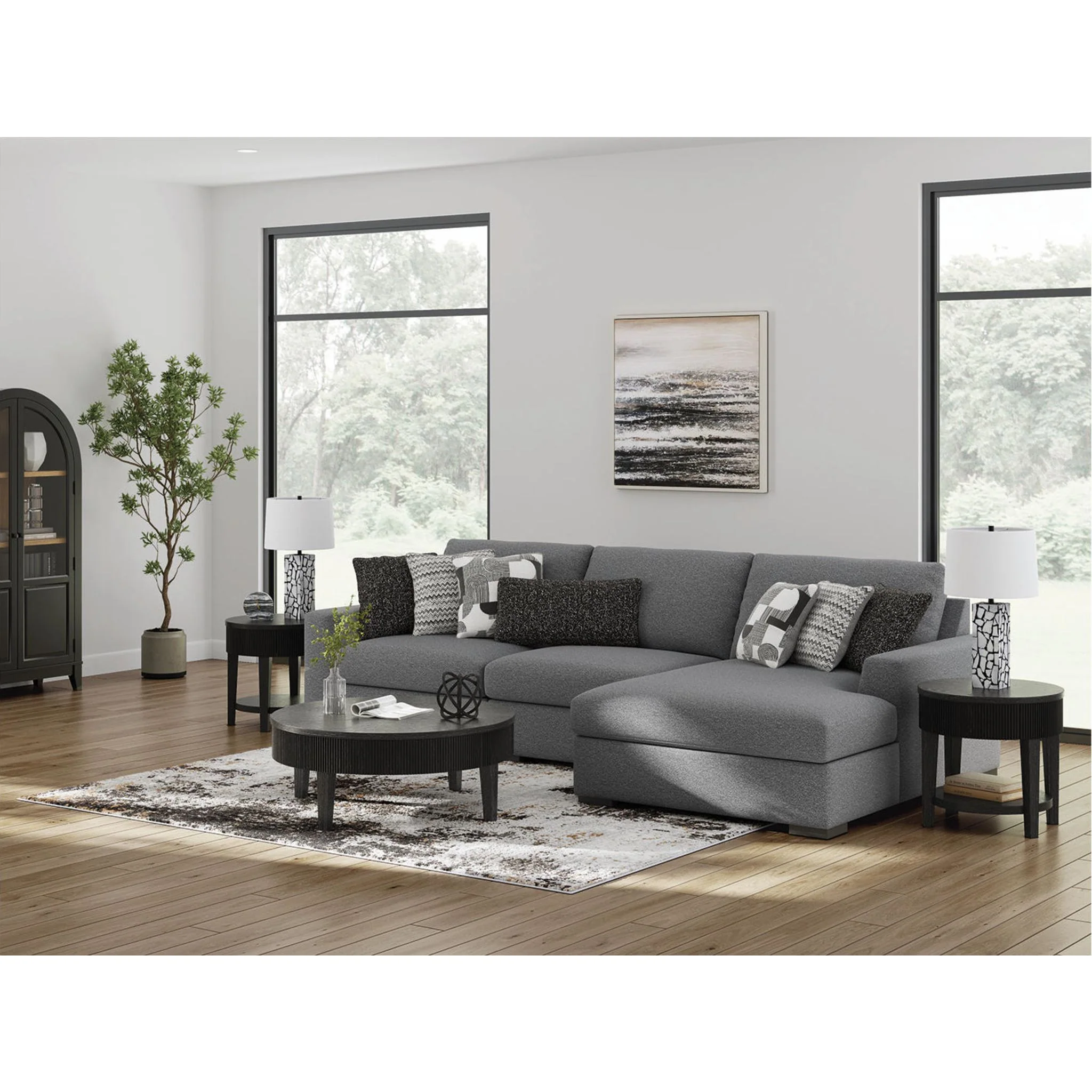 Bealton 3 Piece Sectional with Chaise - Image 2