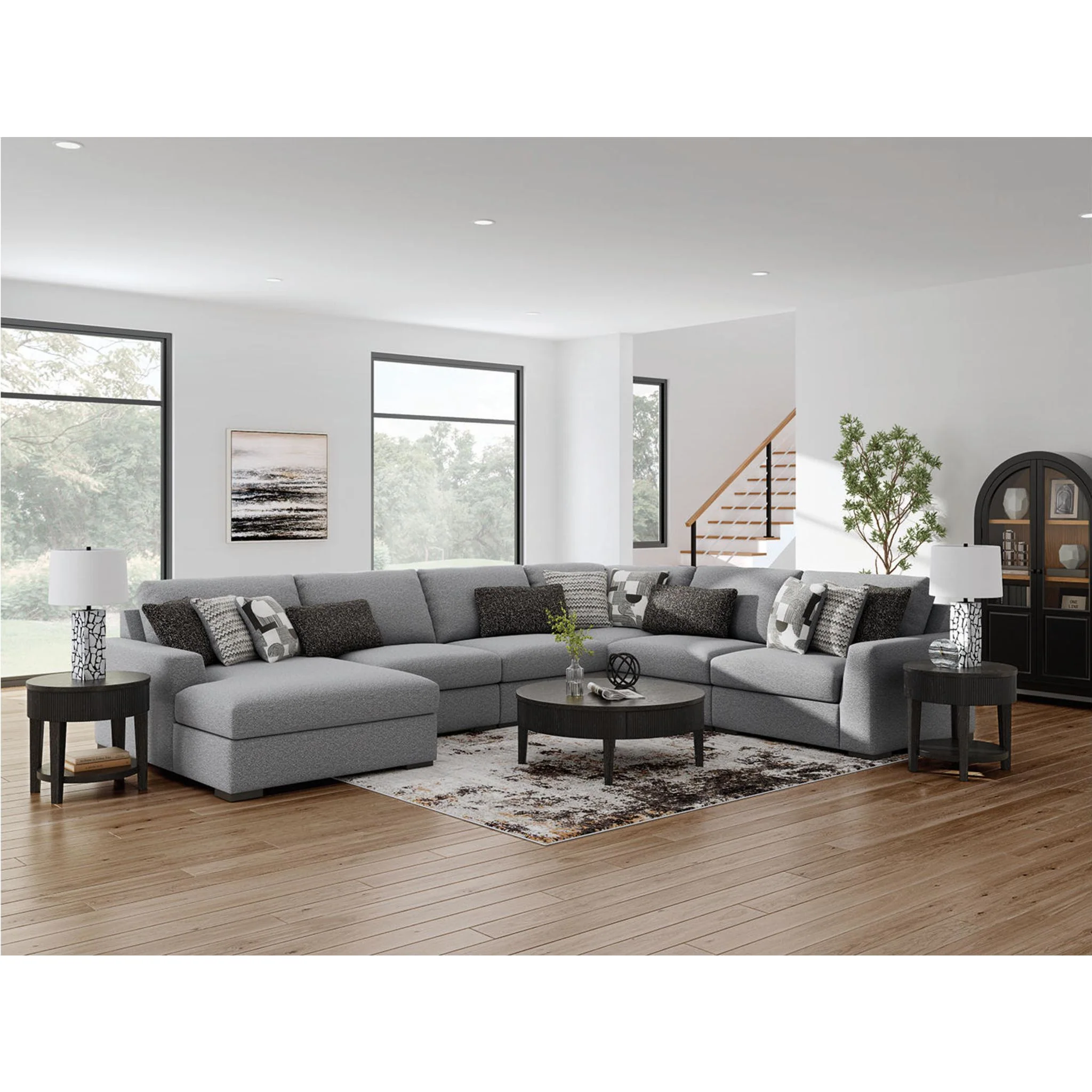 Bealton 6 Piece Sectional with Chaise - Image 11