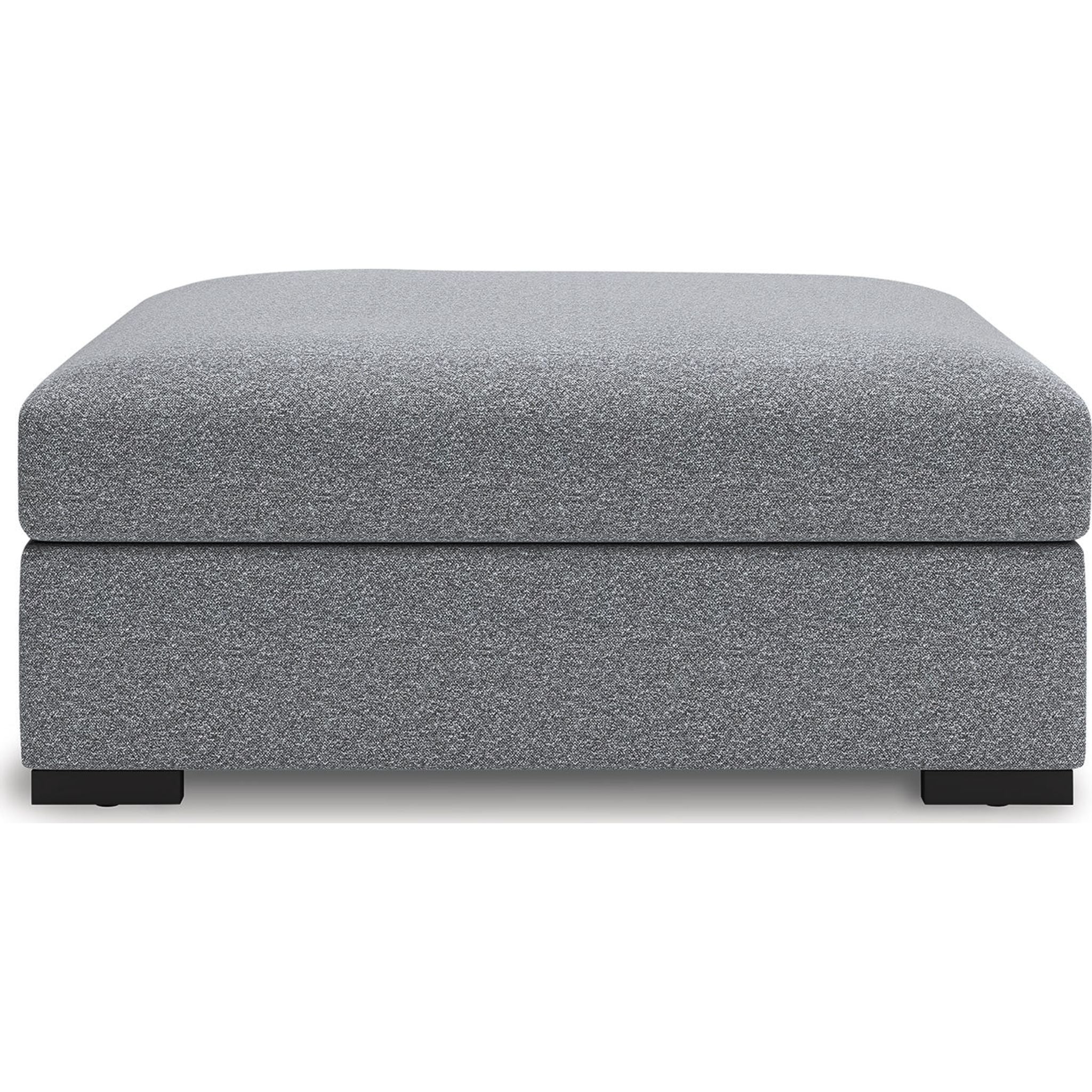 Bealton Oversized Accent Ottoman - Salt and Pepper - Image 3