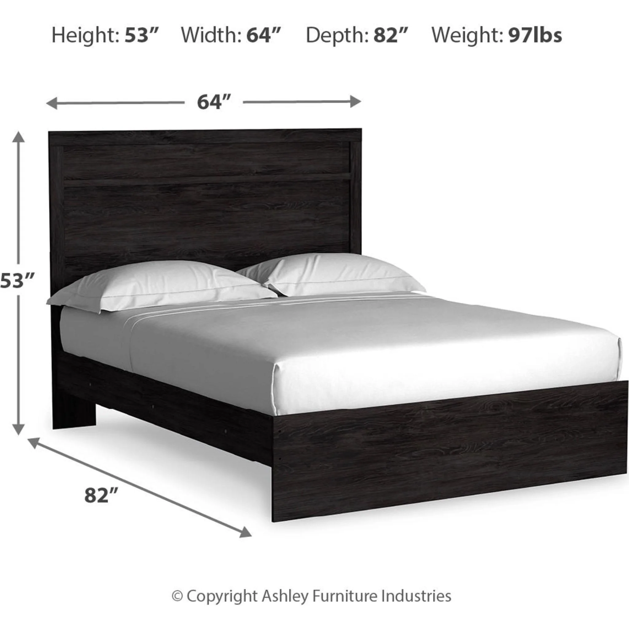 Belachime 5 Piece Panel Bedroom - Image 10
