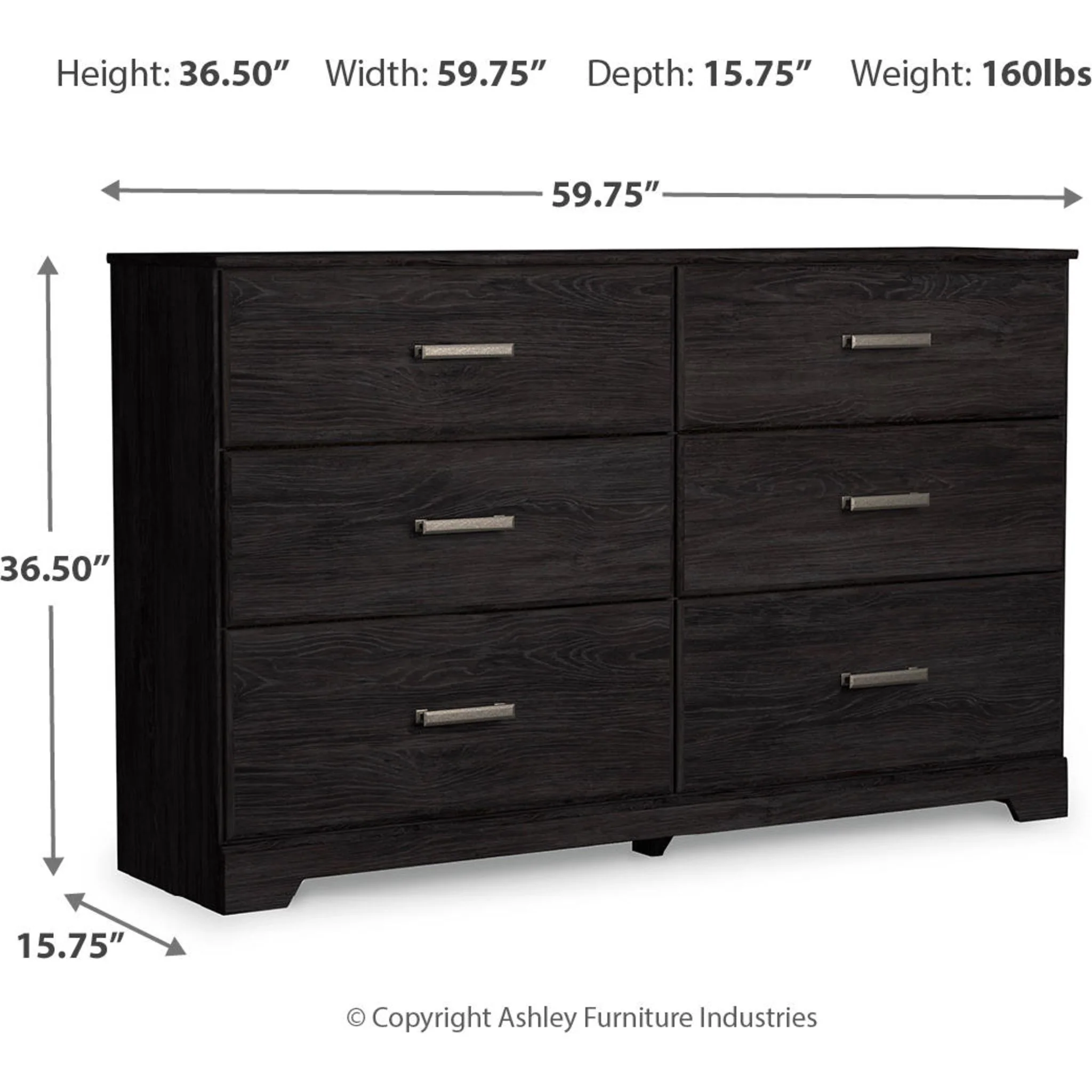 Belachime Dresser - Black - Image 21