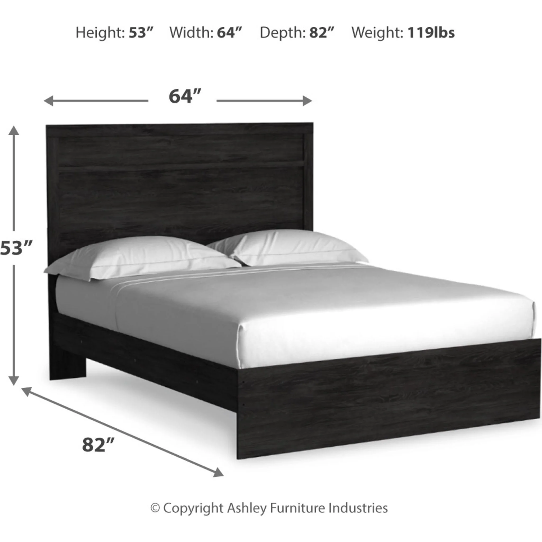 Belachime Panel Bed - Image 5