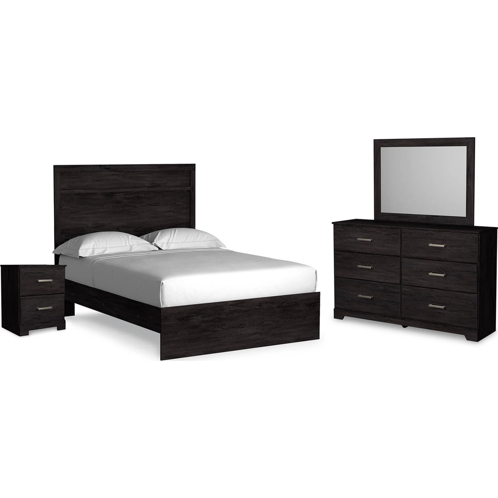 Belachime 6 Piece Panel Bedroom - Black - Image 10