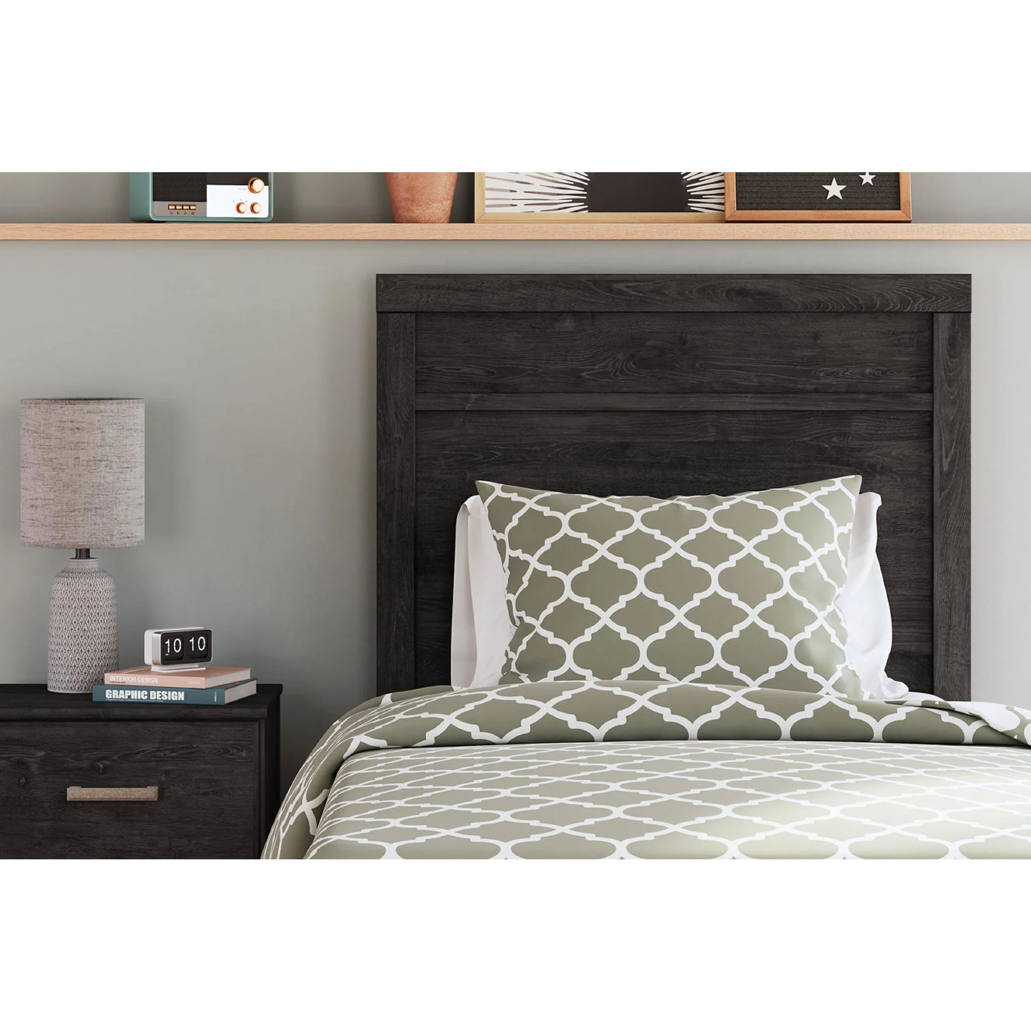Belachime 6 Piece Panel Bedroom - Black - Image 4