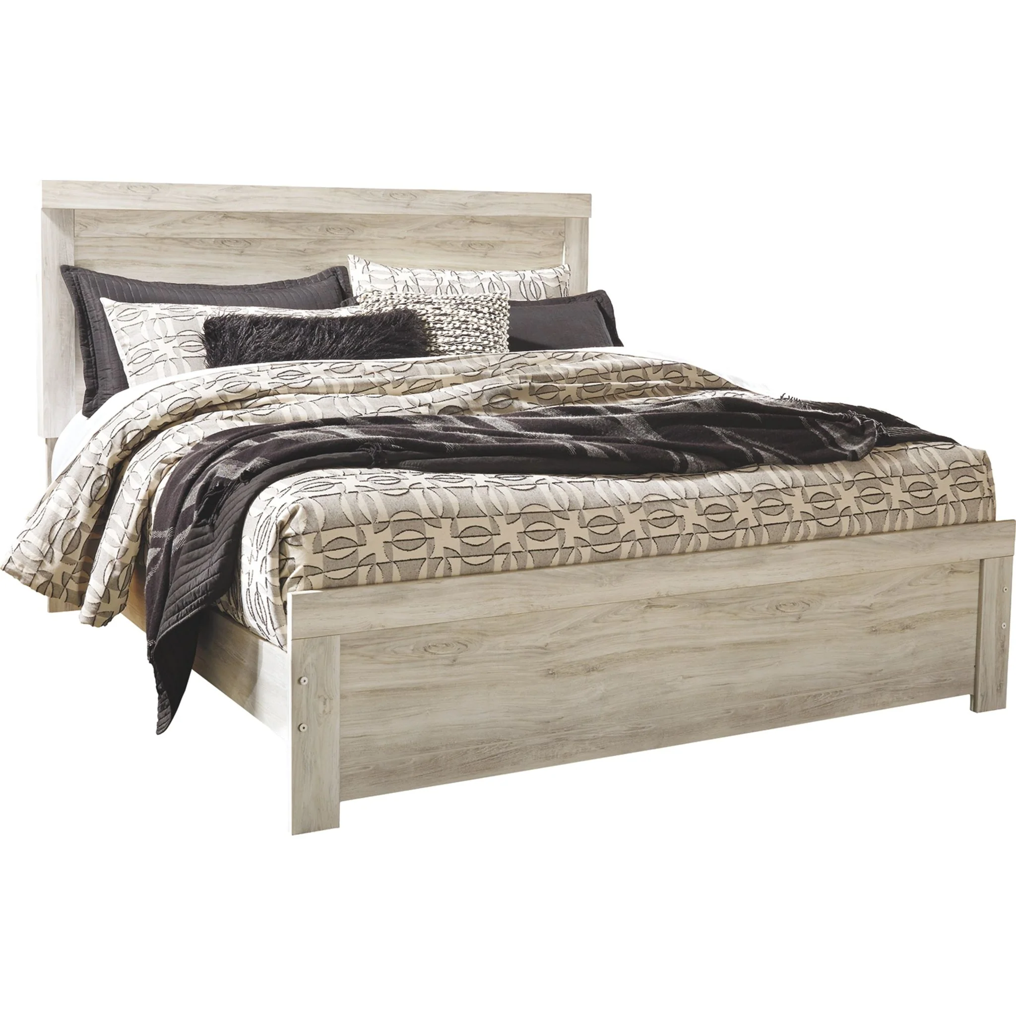 Bellaby Panel Bed - Whitewash - Image 6