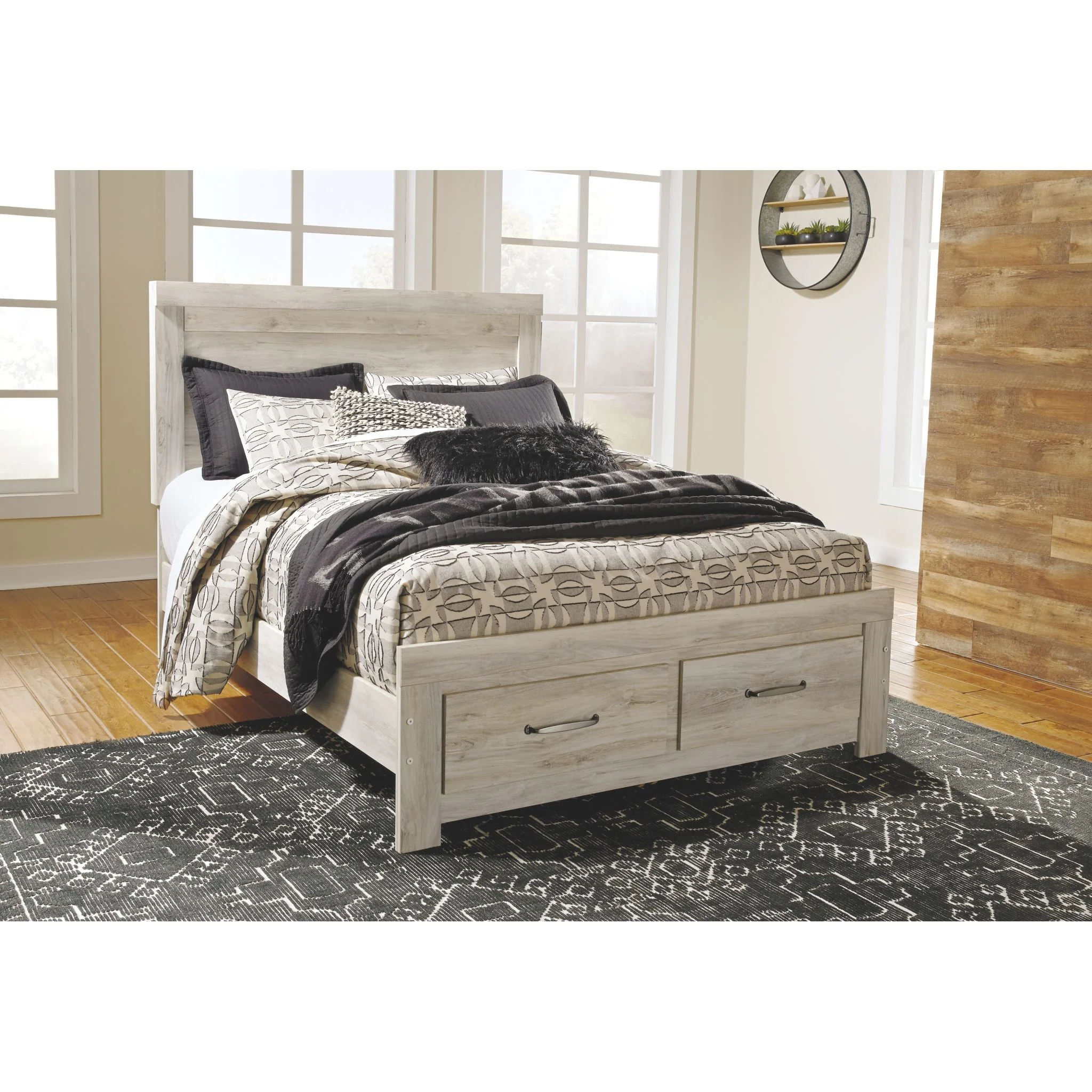Bellaby Storage Bed - Whitewash - Image 3