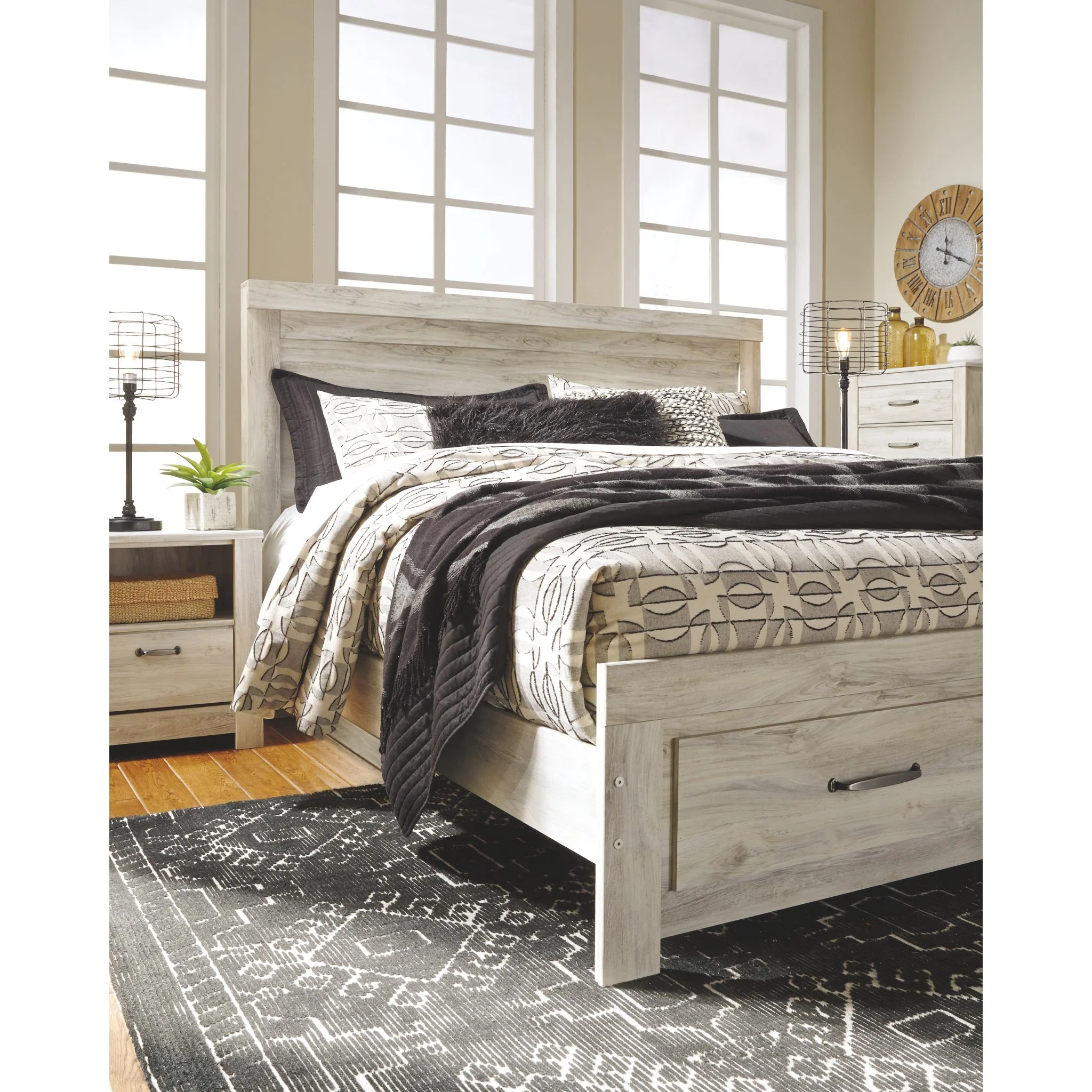 Bellaby Storage Bed - Whitewash - Image 9