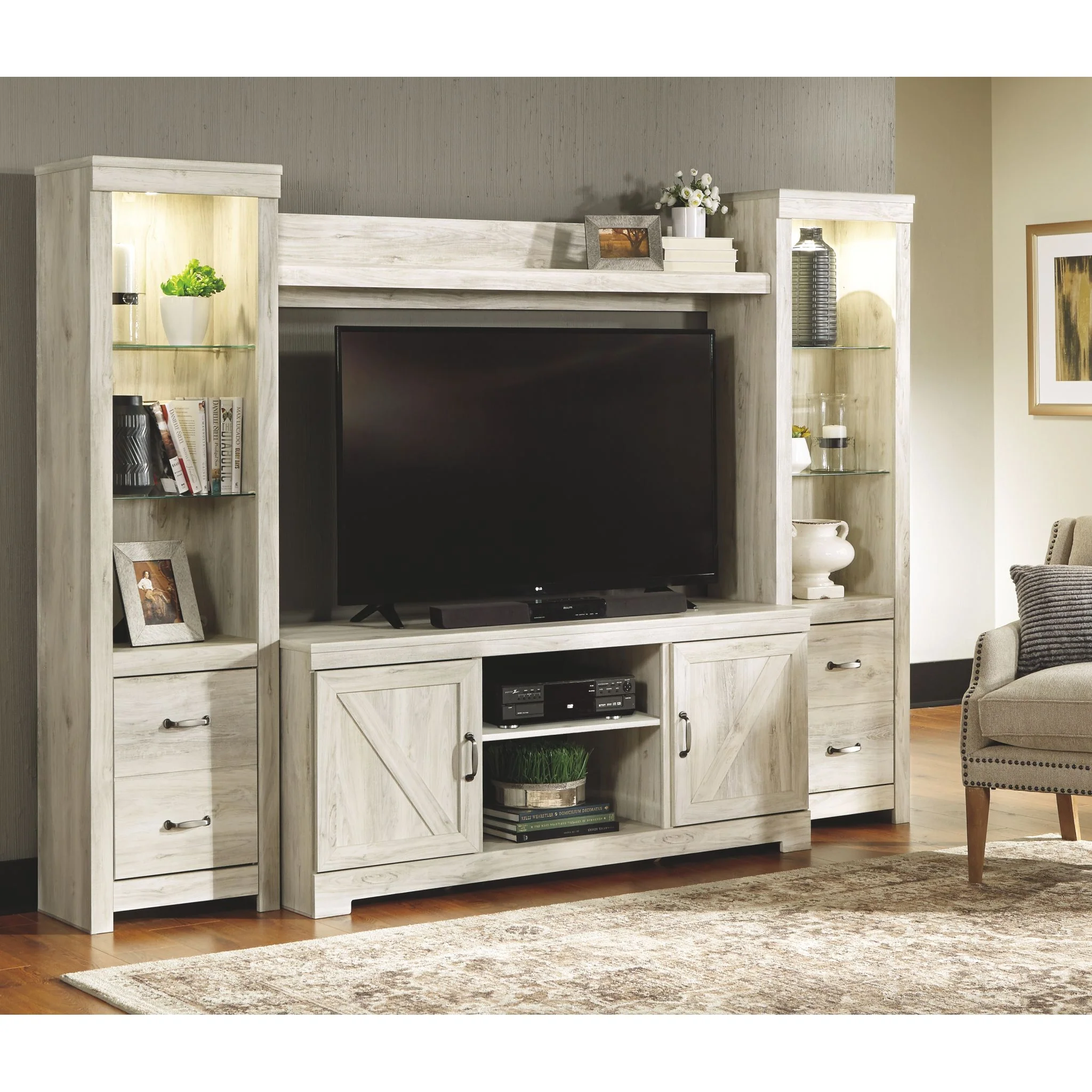 Bellaby 4 Piece Pier - Whitewash - Image 7