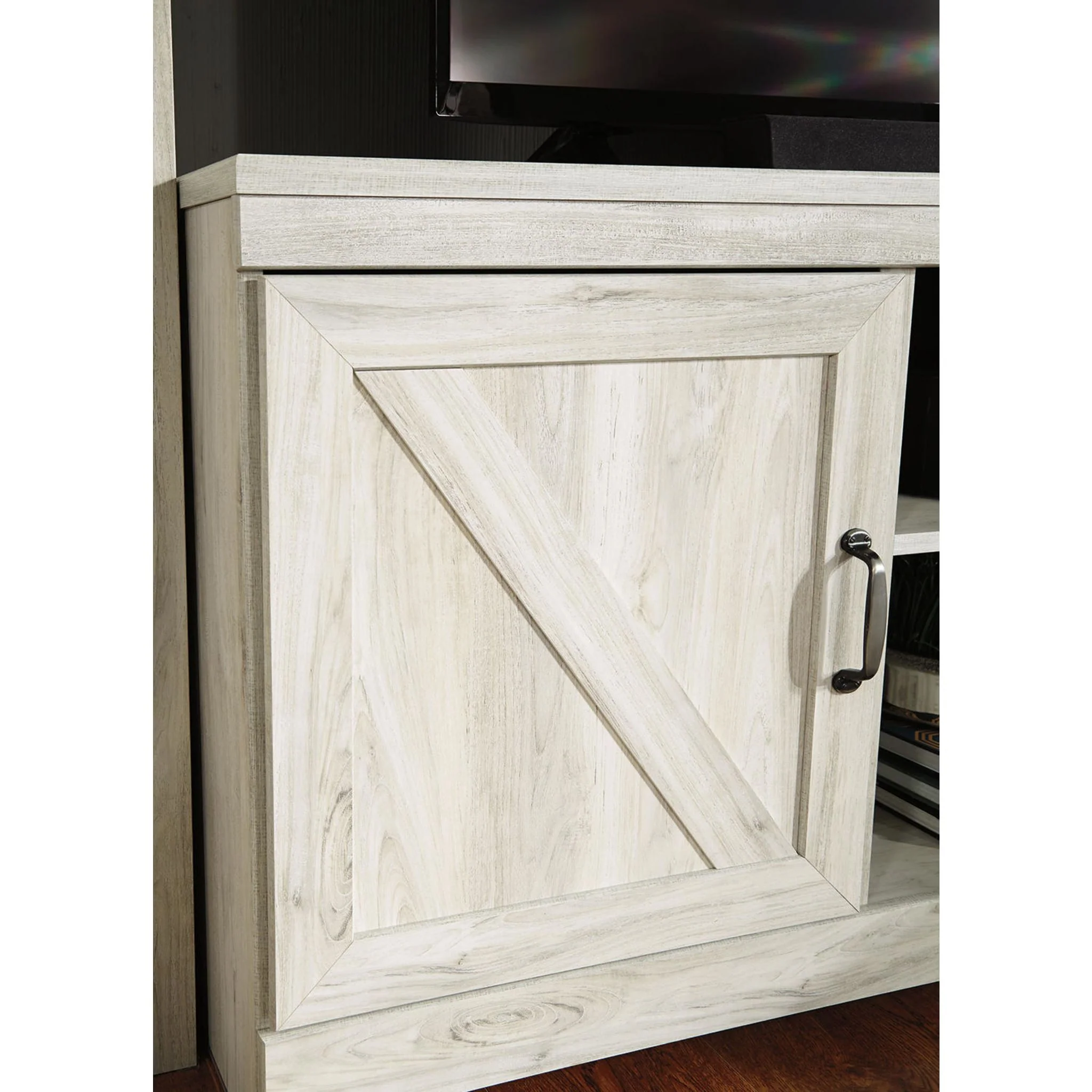 Bellaby 5 Piece Entertainment Unit - Whitewash - Image 13