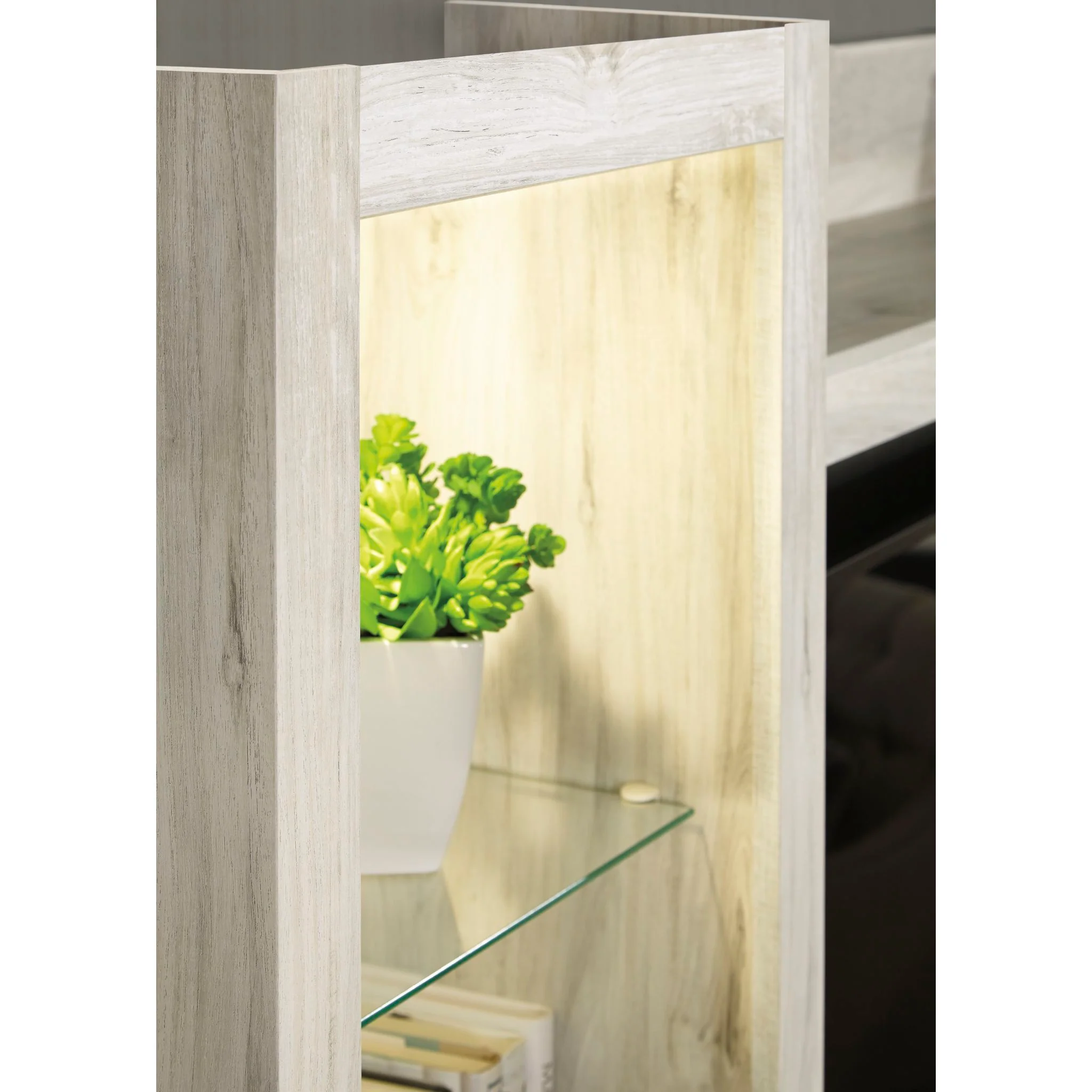 Bellaby 5 Piece Entertainment Unit - Whitewash - Image 14