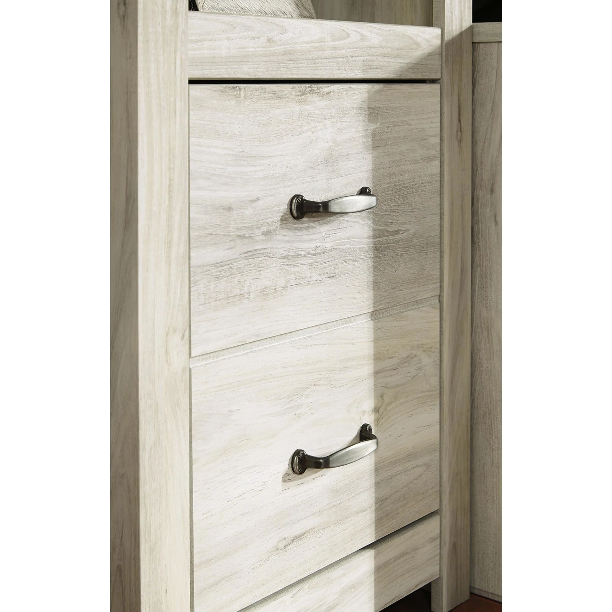 Bellaby 5 Piece Entertainment Unit - Whitewash - Image 9