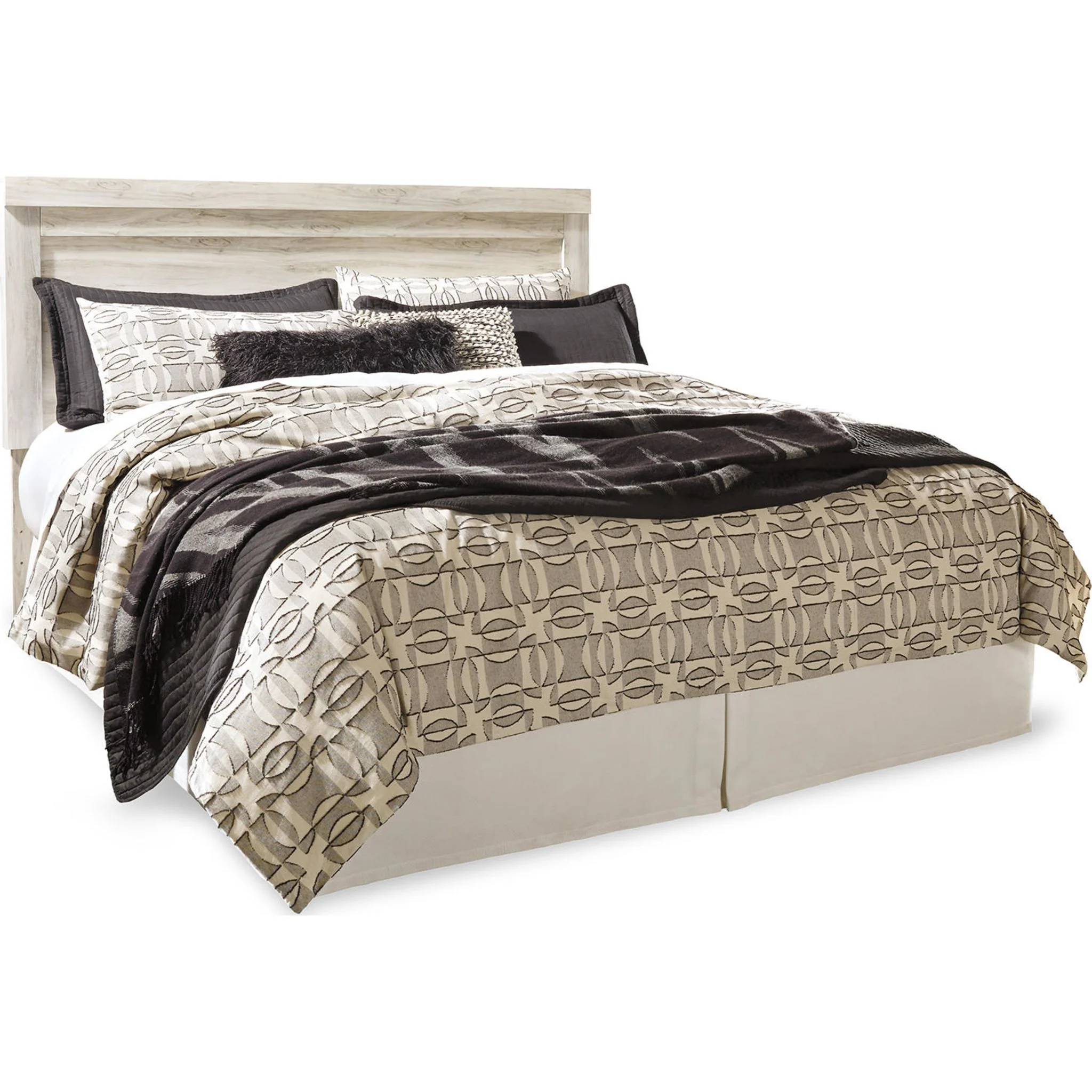 Bellaby 6 Piece King Storage Bedroom - Whitewash - Image 7