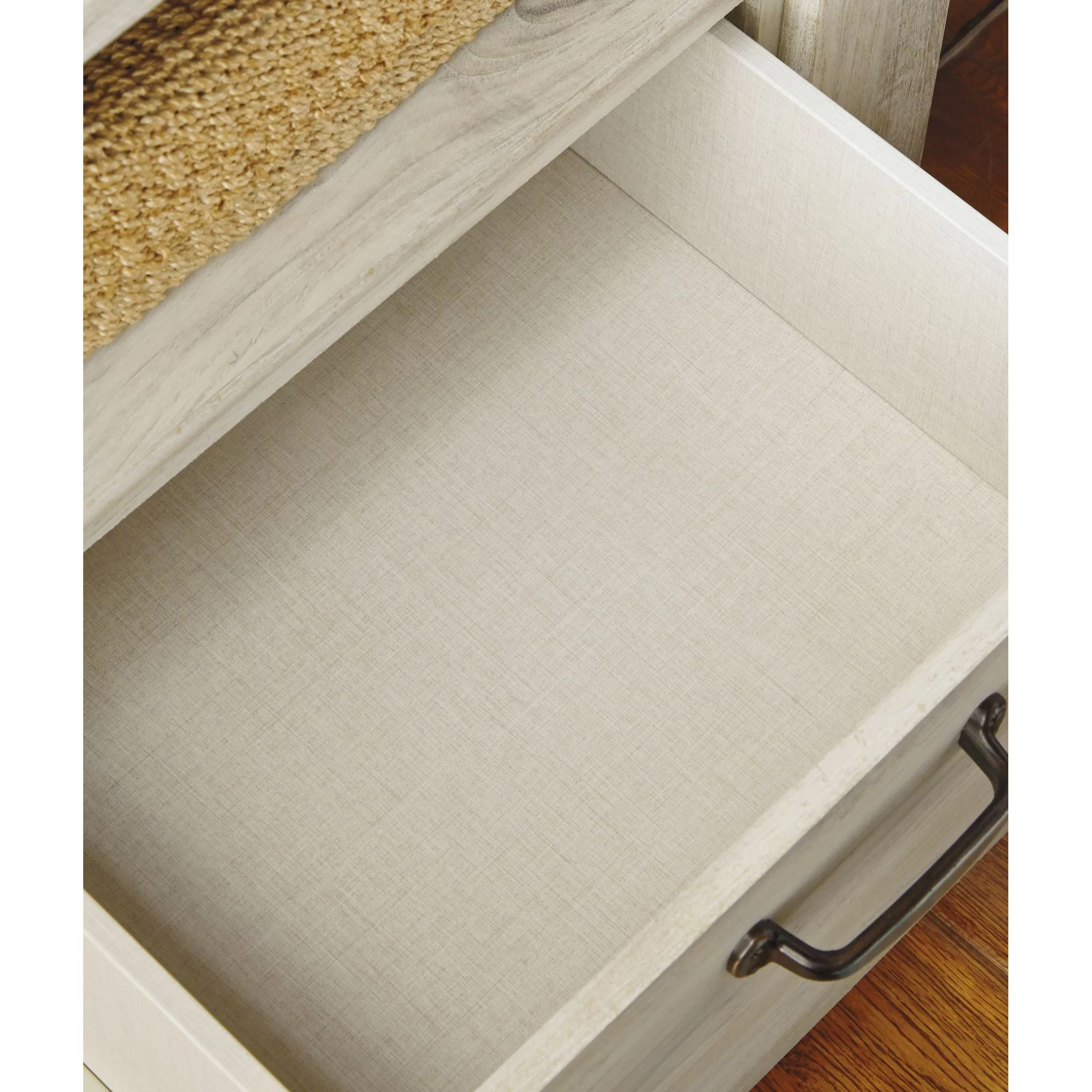 Bellaby Nightstand - Whitewash - Image 5