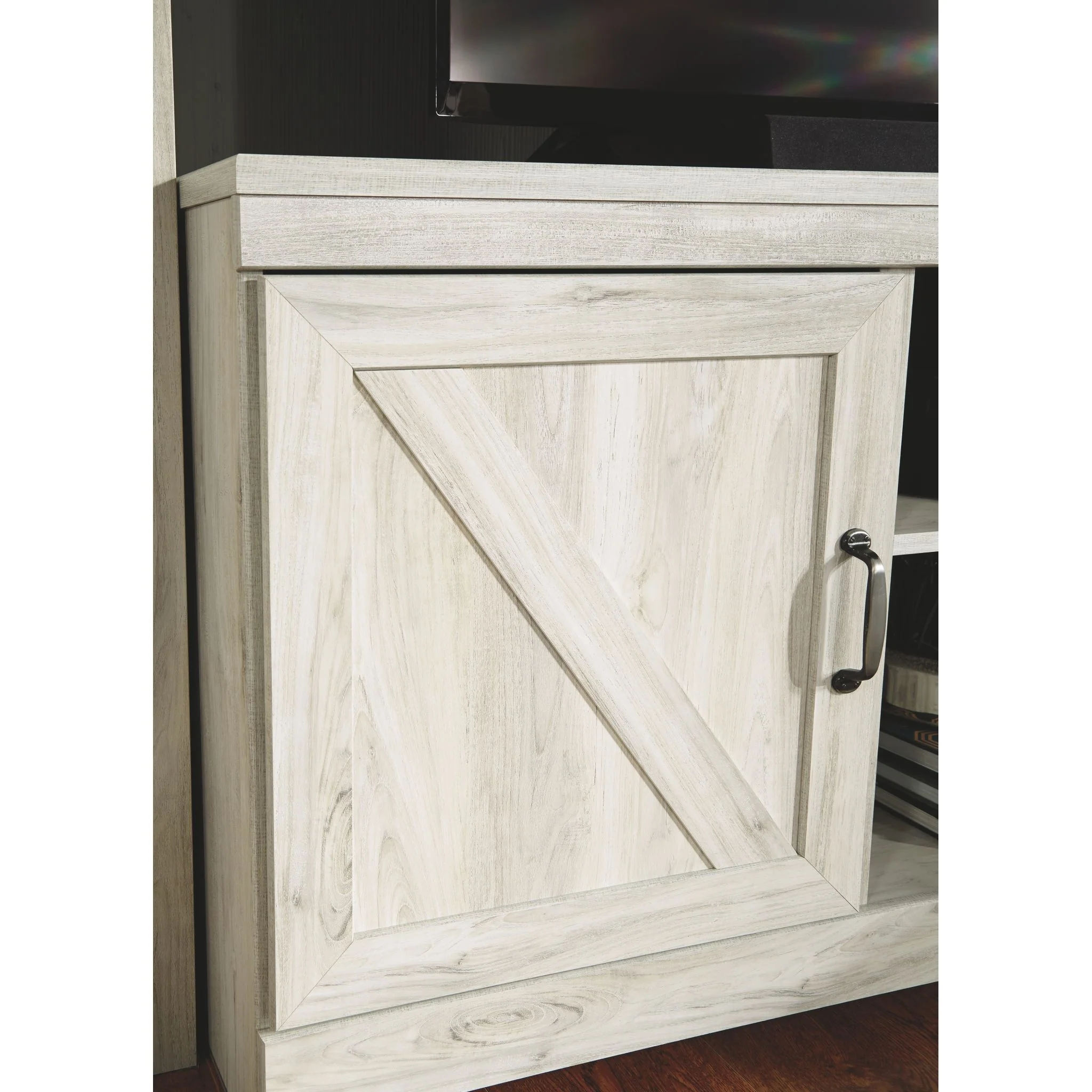 Bellaby TV Stand - Whitewash - Image 5