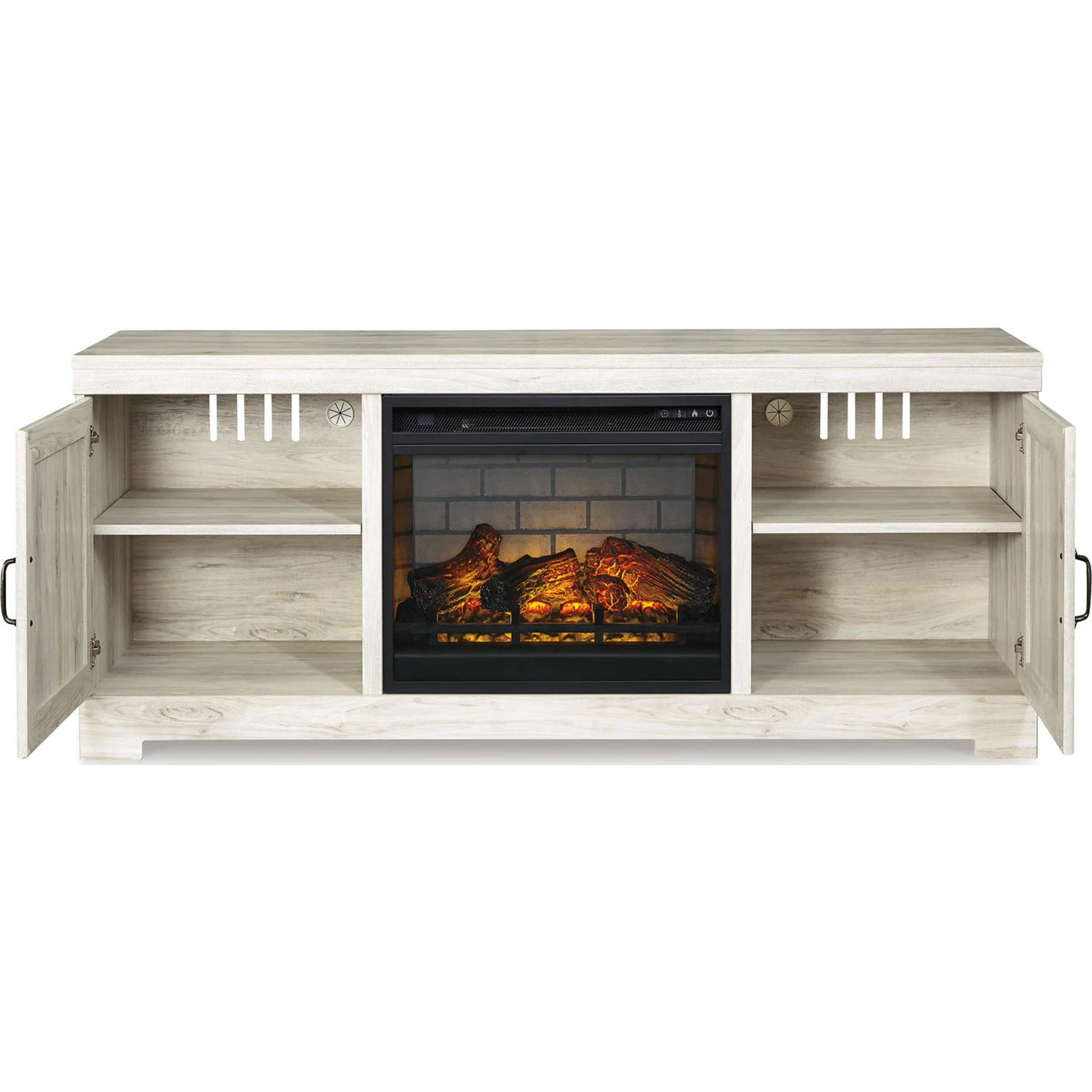 Bellaby TV Stand - Whitewash - Image 10