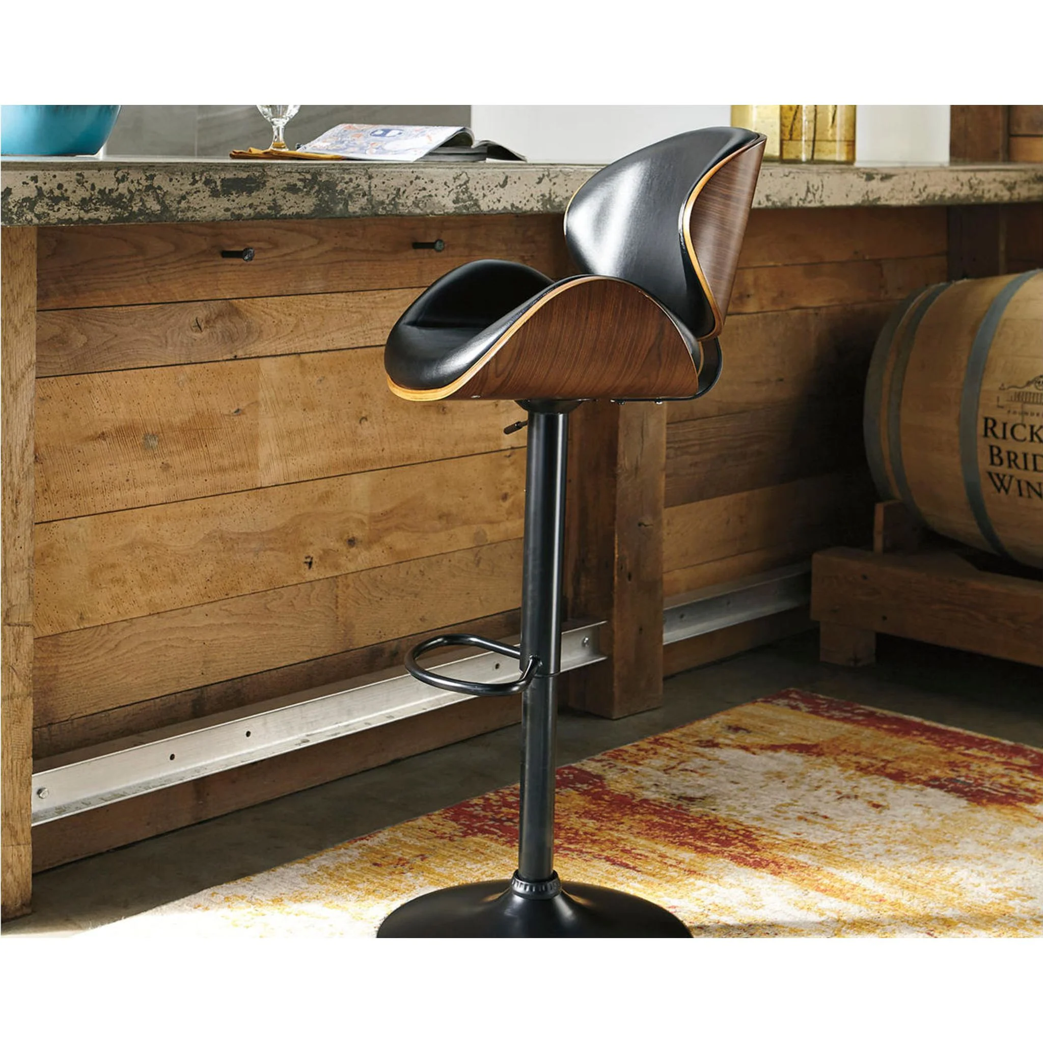 Bellatier Adjustable Height Stool - Brown - (D120-530) - Image 15