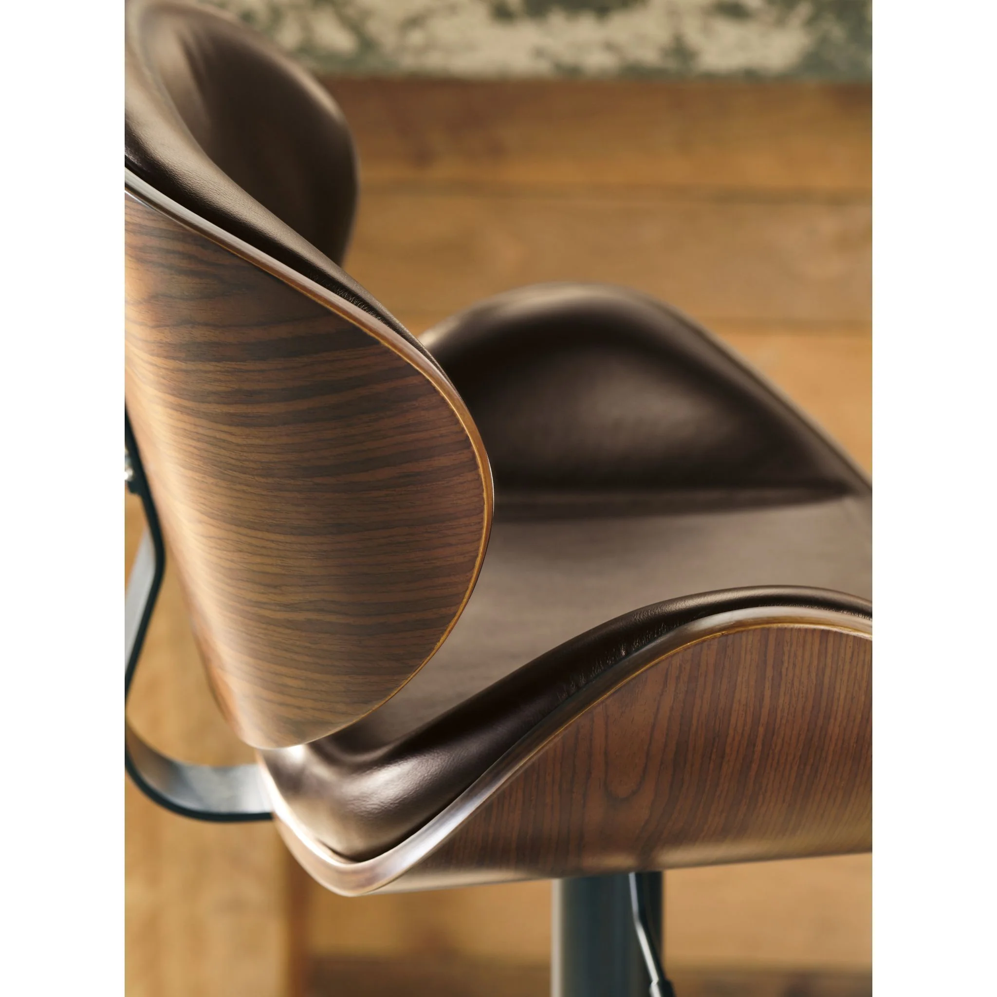 Bellatier Adjustable Height Stool - Brown - (D120-530) - Image 8