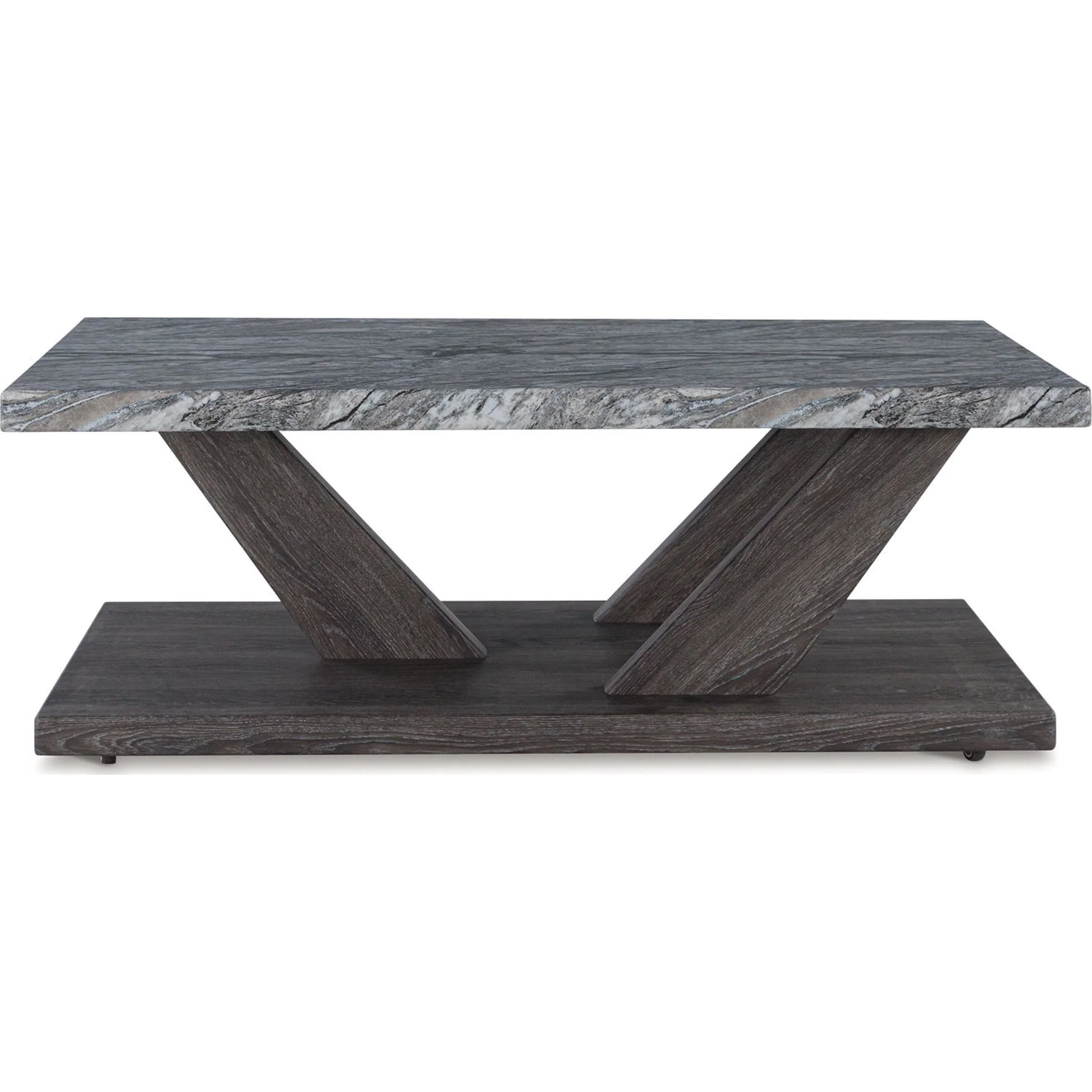 Bensonale 3 Pack Tables - Brown/Gray - Image 6