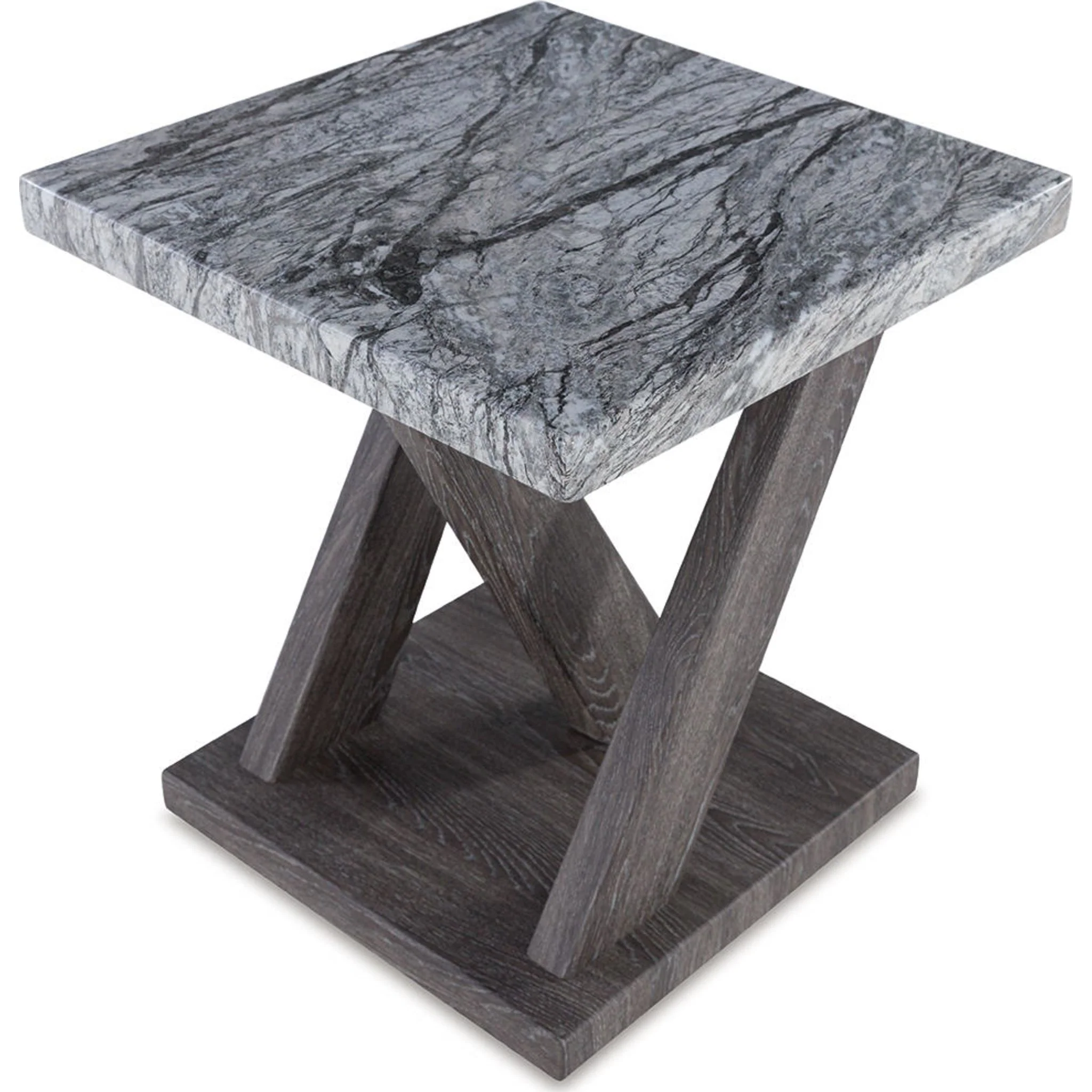 Bensonale 3 Pack Tables - Brown/Gray - Image 8