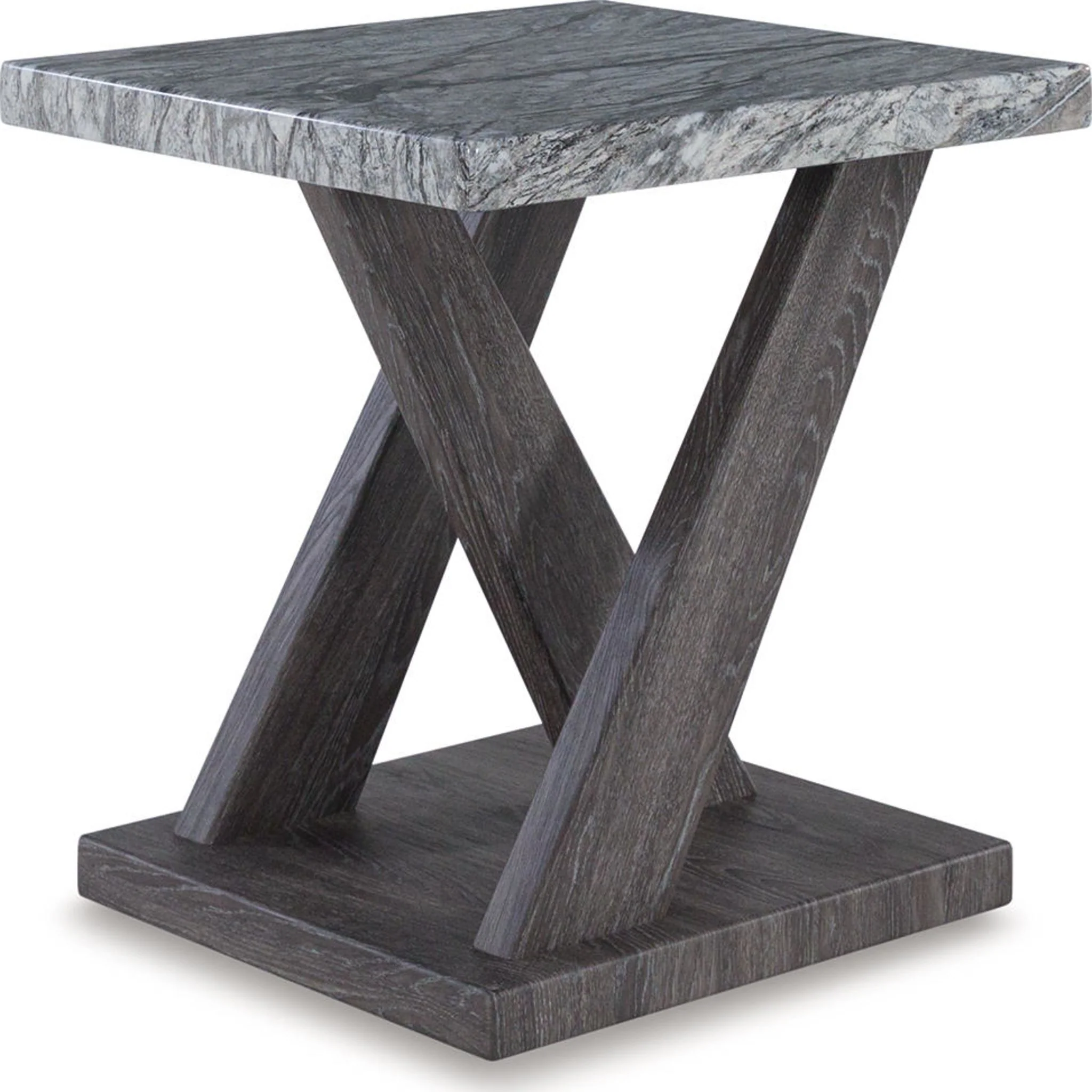 Bensonale 3 Pack Tables - Brown/Gray - Image 9