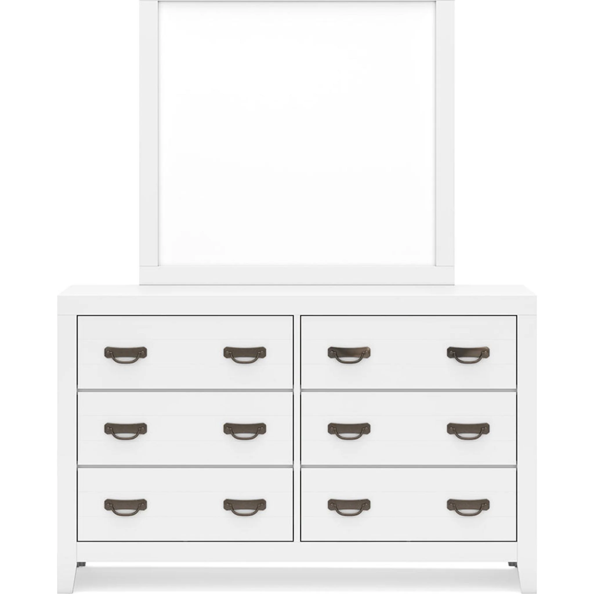 Binterglen Dresser and Mirror - White - Image 20