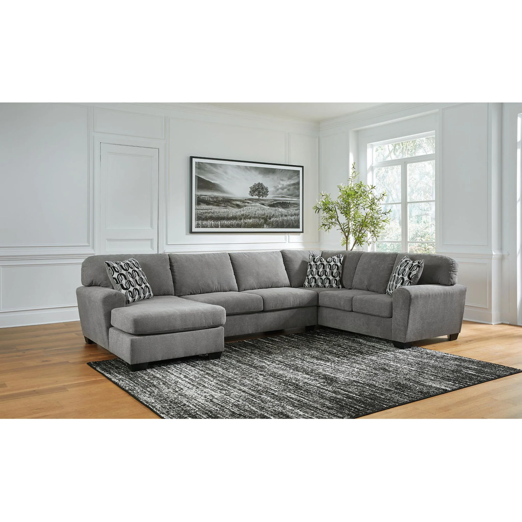 Birkdale Court 3 Piece Sectional with Chaise - Image 11