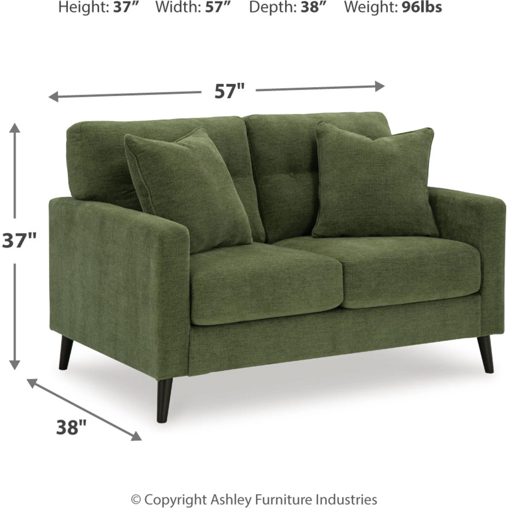 Bixler Loveseat - Image 42