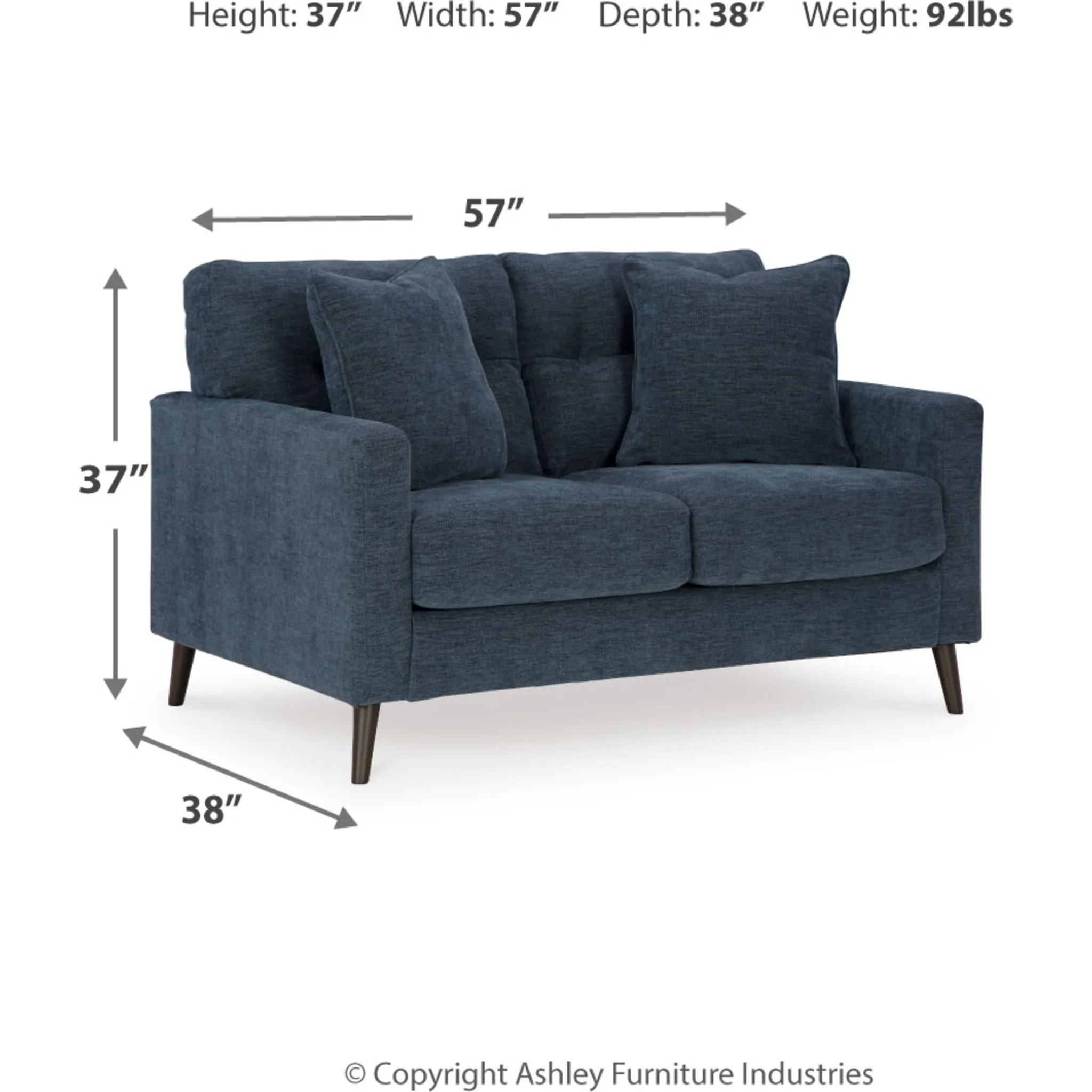 Bixler Loveseat - Image 7