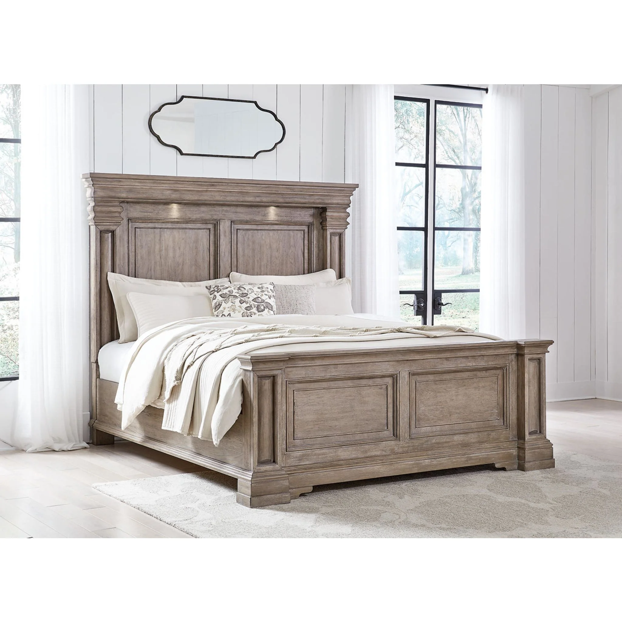 Blairhurst King Panel Bed - Light Grayish Brown - Image 20