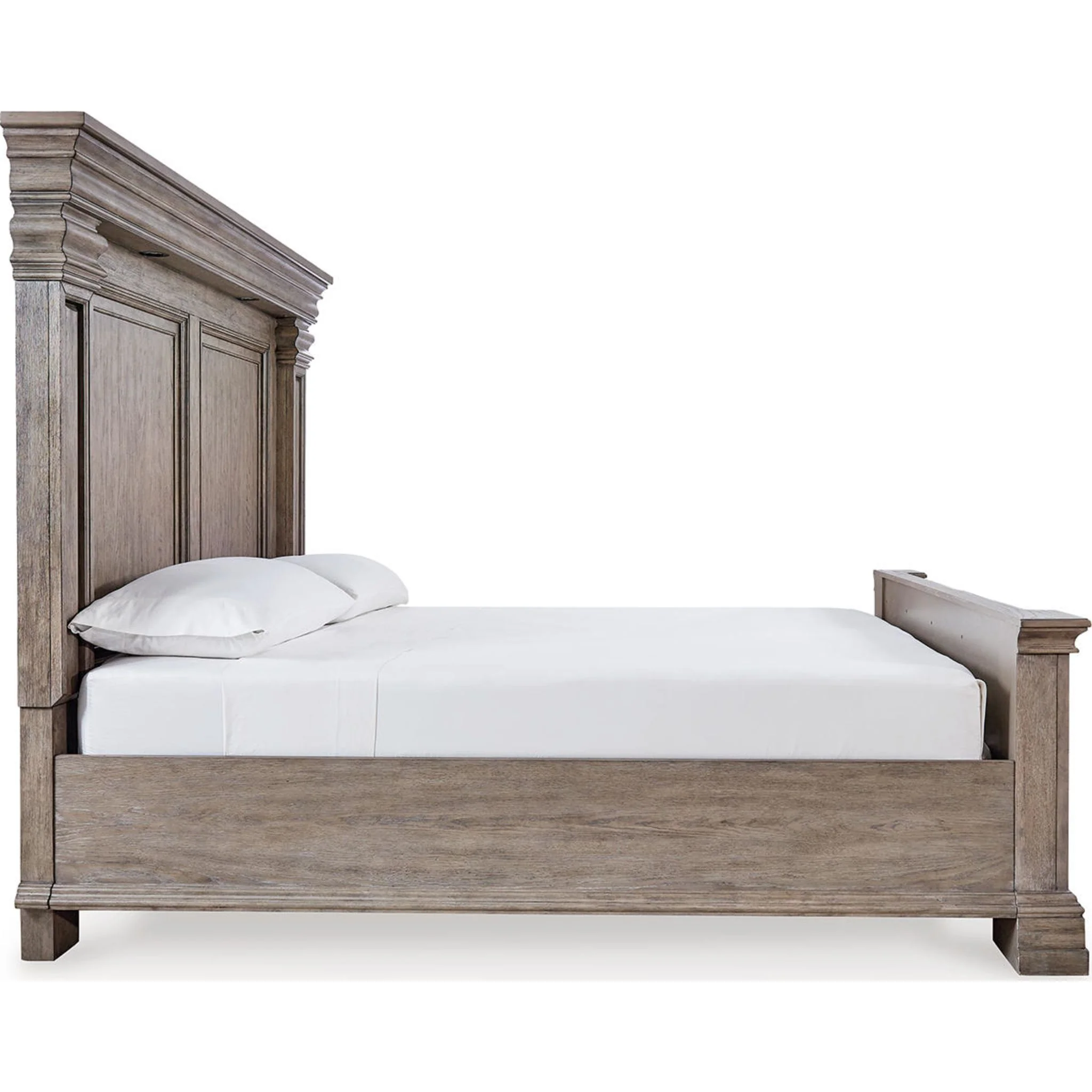 Blairhurst King Panel Bed - Light Grayish Brown - Image 4