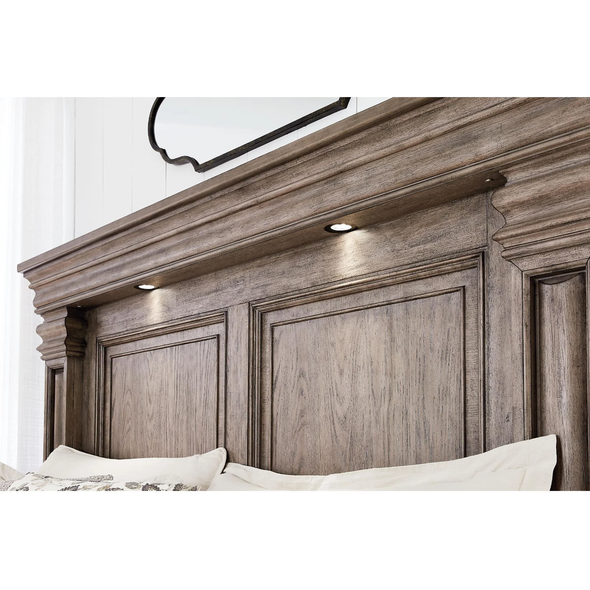 Blairhurst Queen Panel Bed - Light Grayish Brown - Image 10