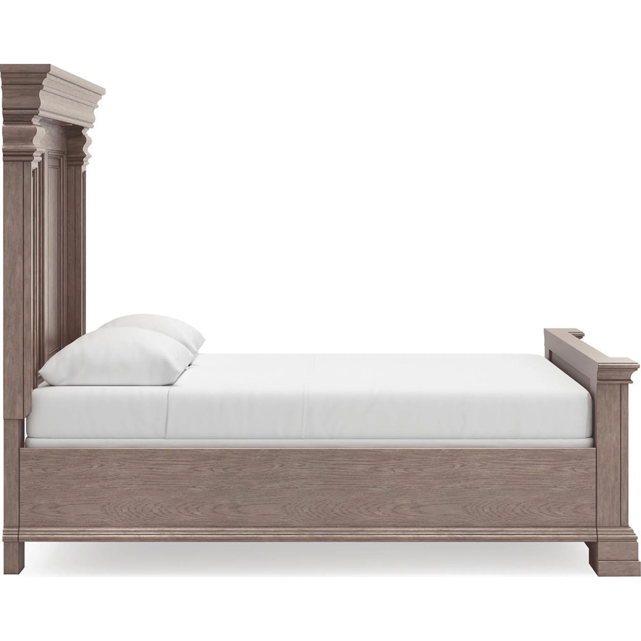 Blairhurst Queen Panel Bed - Light Grayish Brown - Image 4