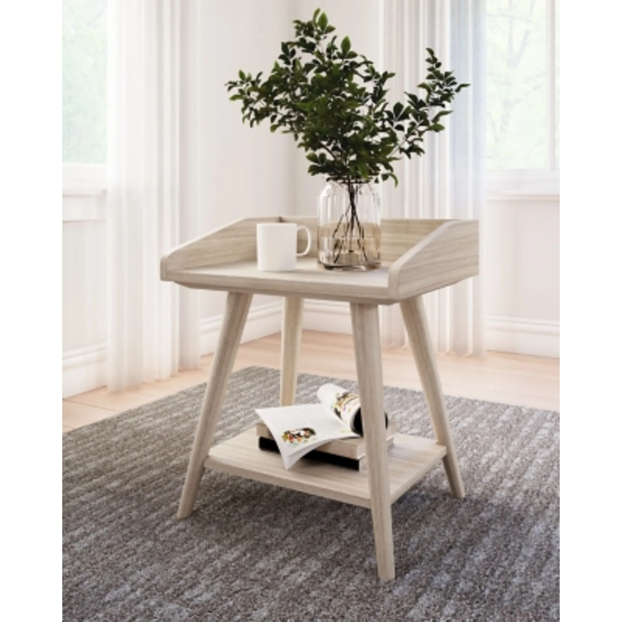 Blariden Accent Table - Light Tan - Image 4