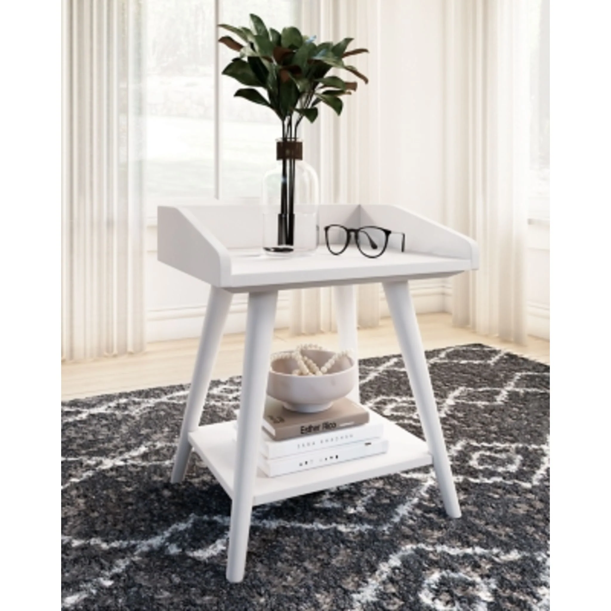 Blariden Accent Table - White - Image 2